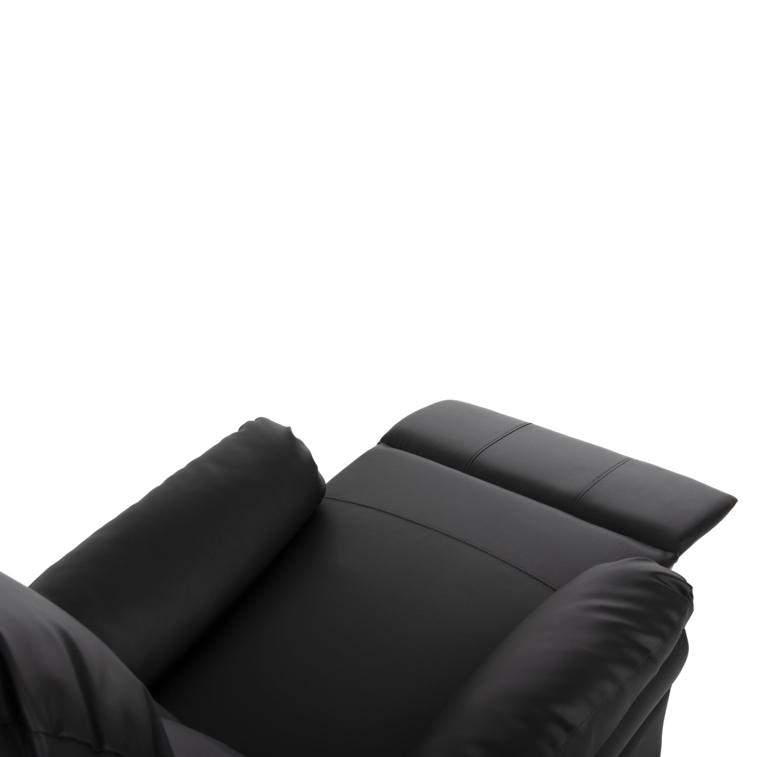 Масажно кресло Харп черен цвят PU 76x94x102