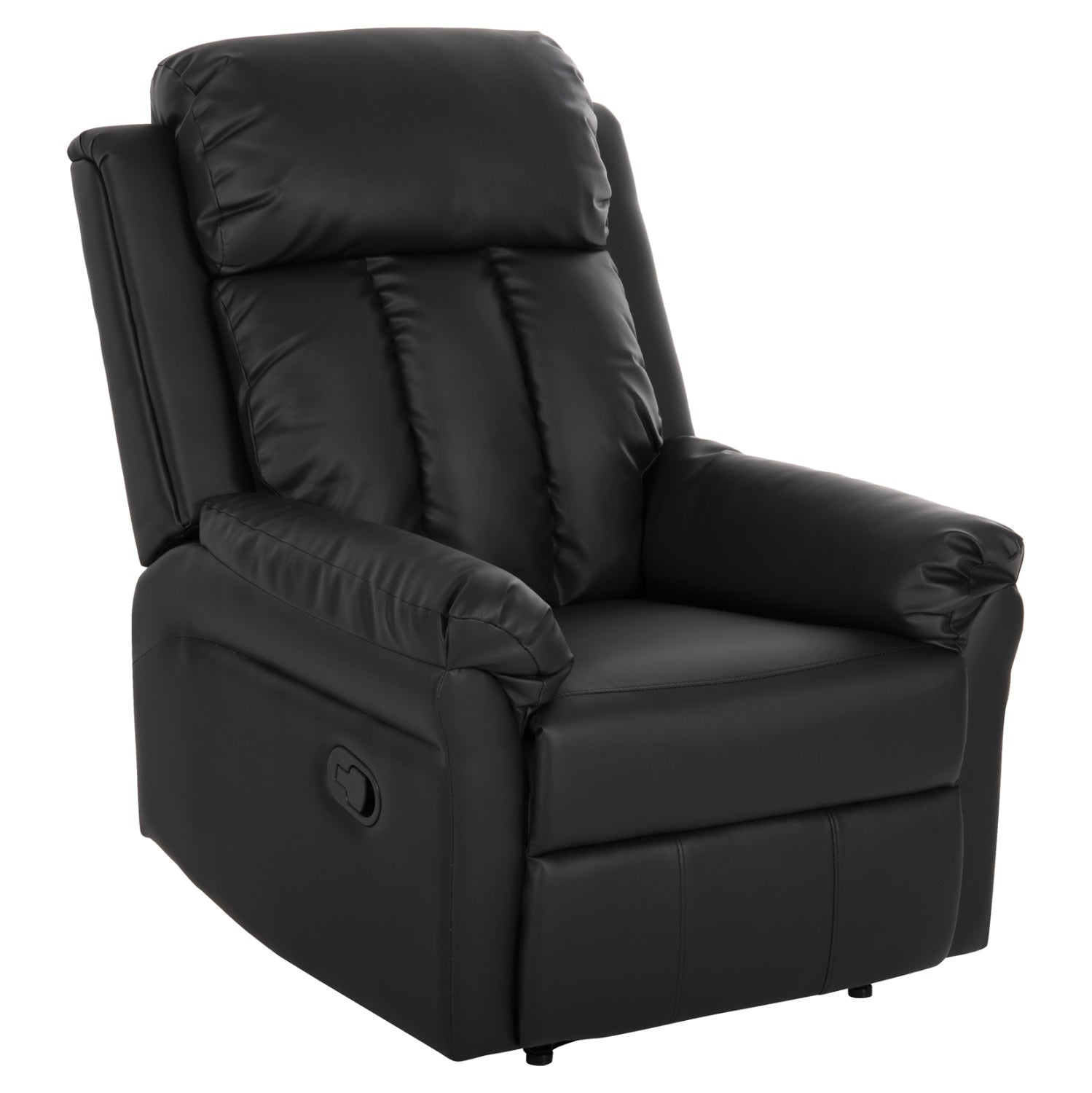 Масажно кресло HARP черен цвят PU 76x94x102