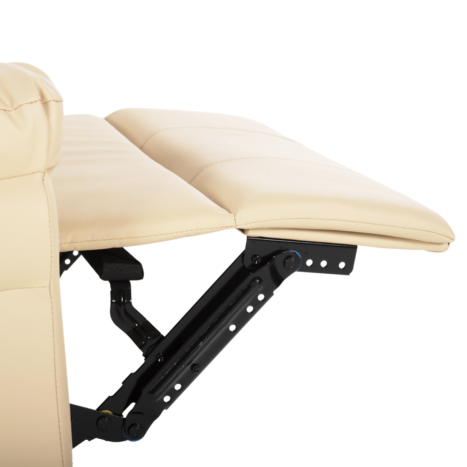 Масажно кресло Харп цвят екрю PU 76x94x102