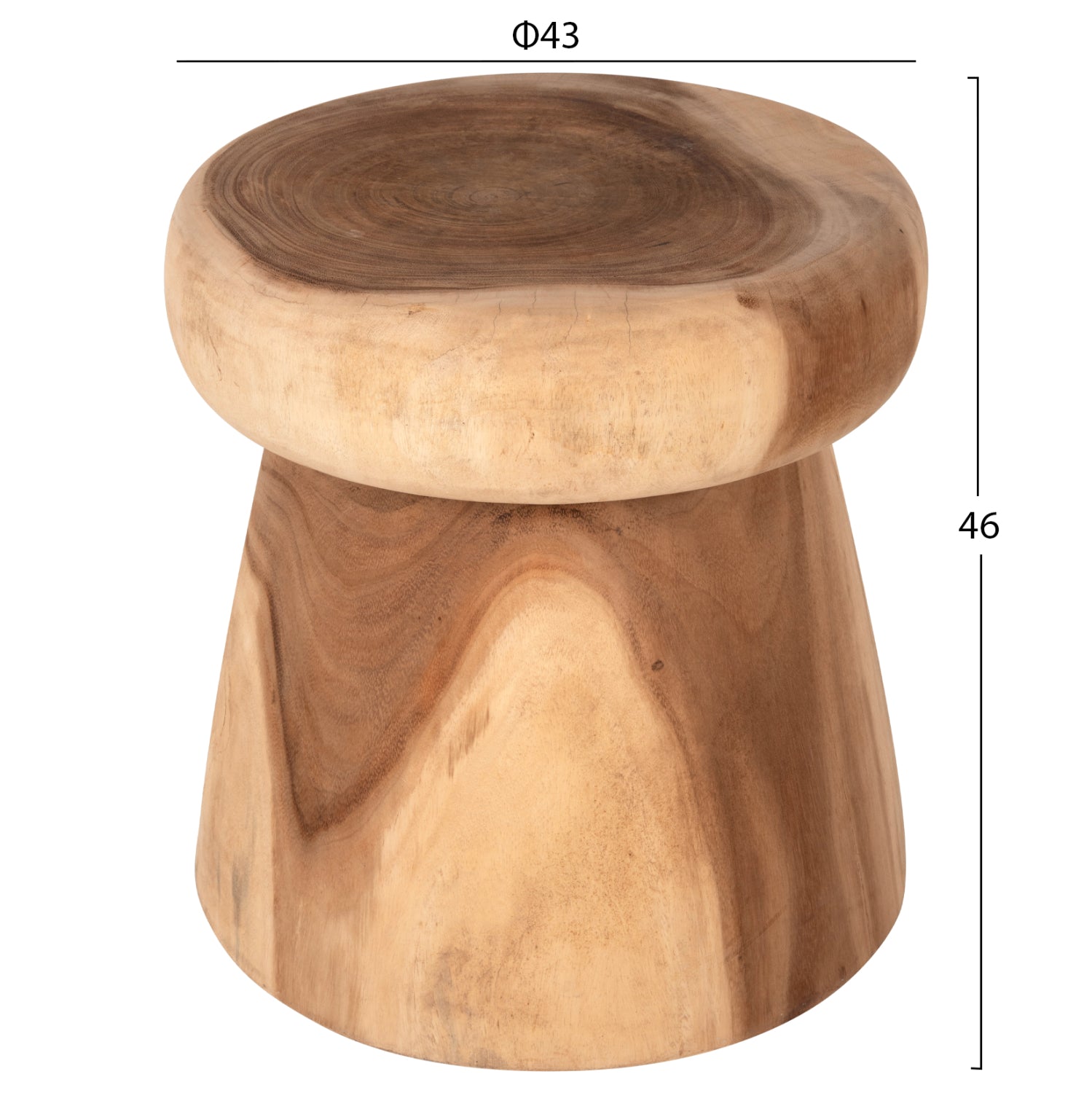 Помощна маса  CUPRE  натурал Φ43x46