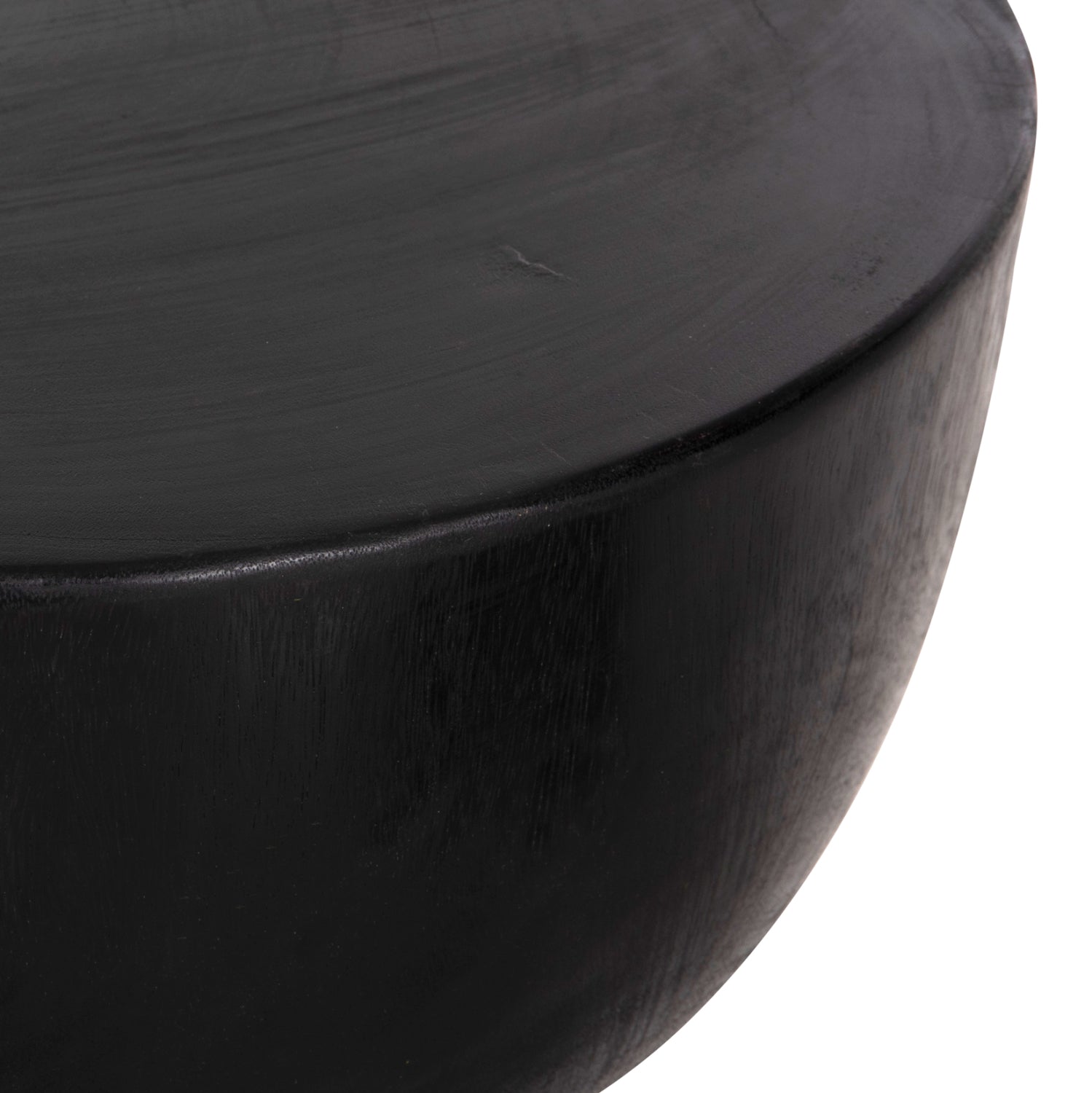 Помощна маса  POMPU  черен цвят  Φ58x34см