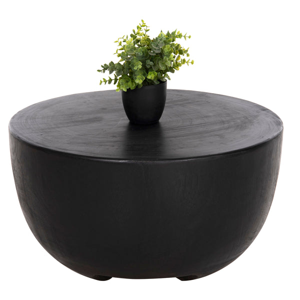 Помощна маса  POMPU  черен цвят  Φ58x34см