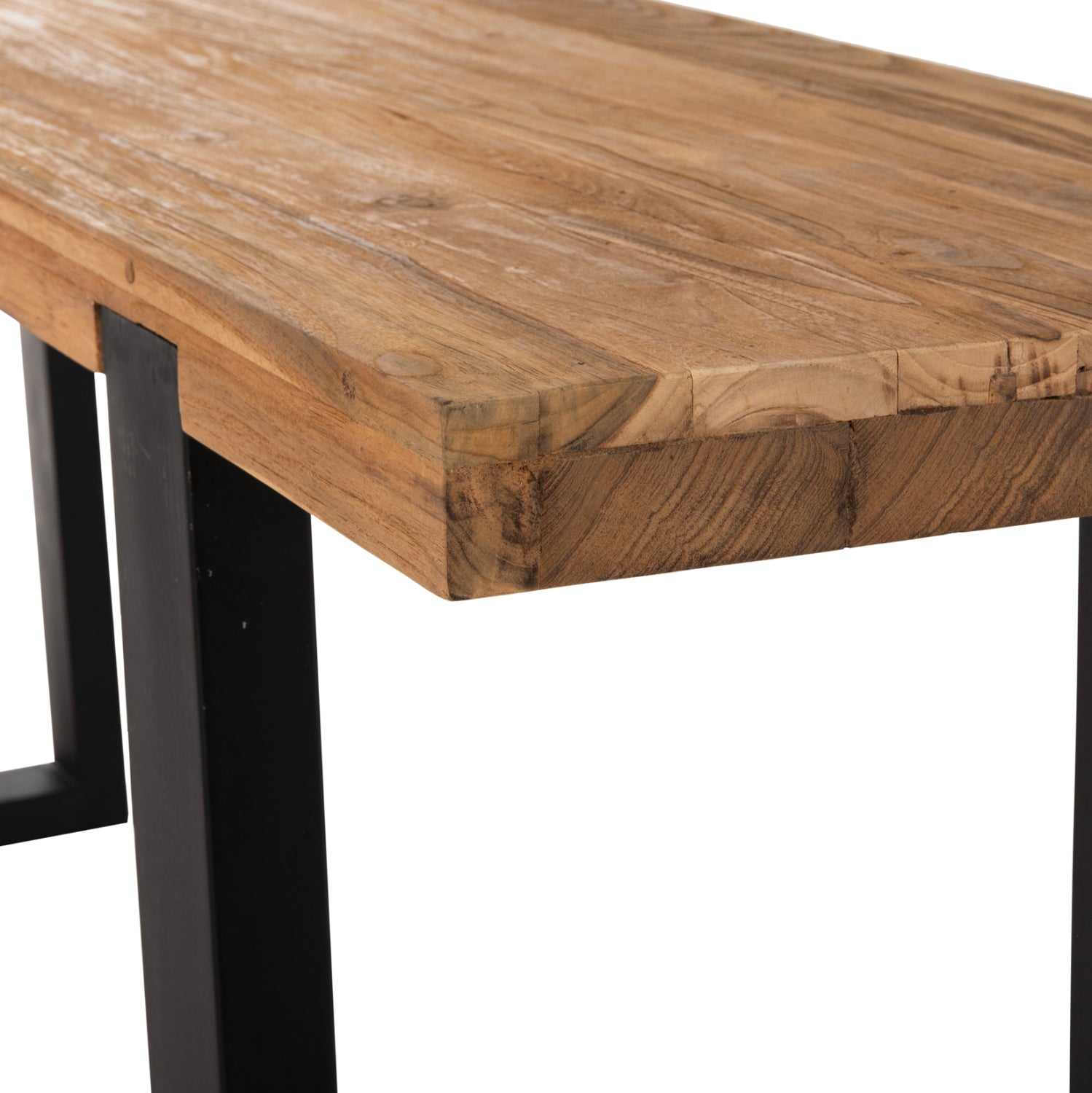 Конзола SHIRE натурал тиково дърво 240x50x90