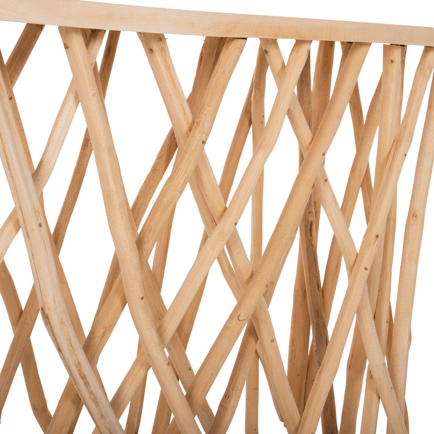 Конзола KRANT в рустик стил  и повърхност 3см 121X36X75см.