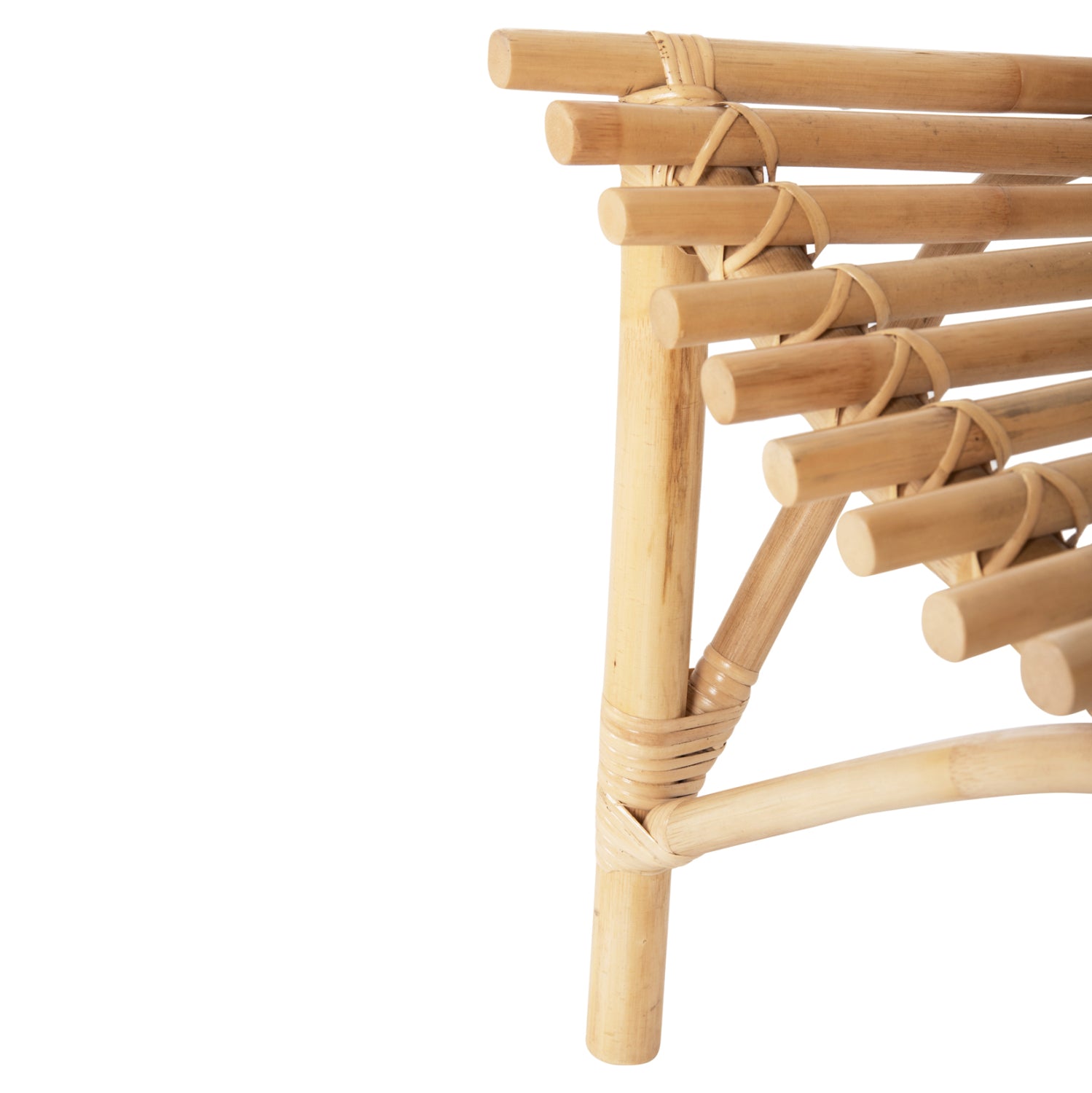 Стол  CELLION ратан естествен цвят 76x72x83см.