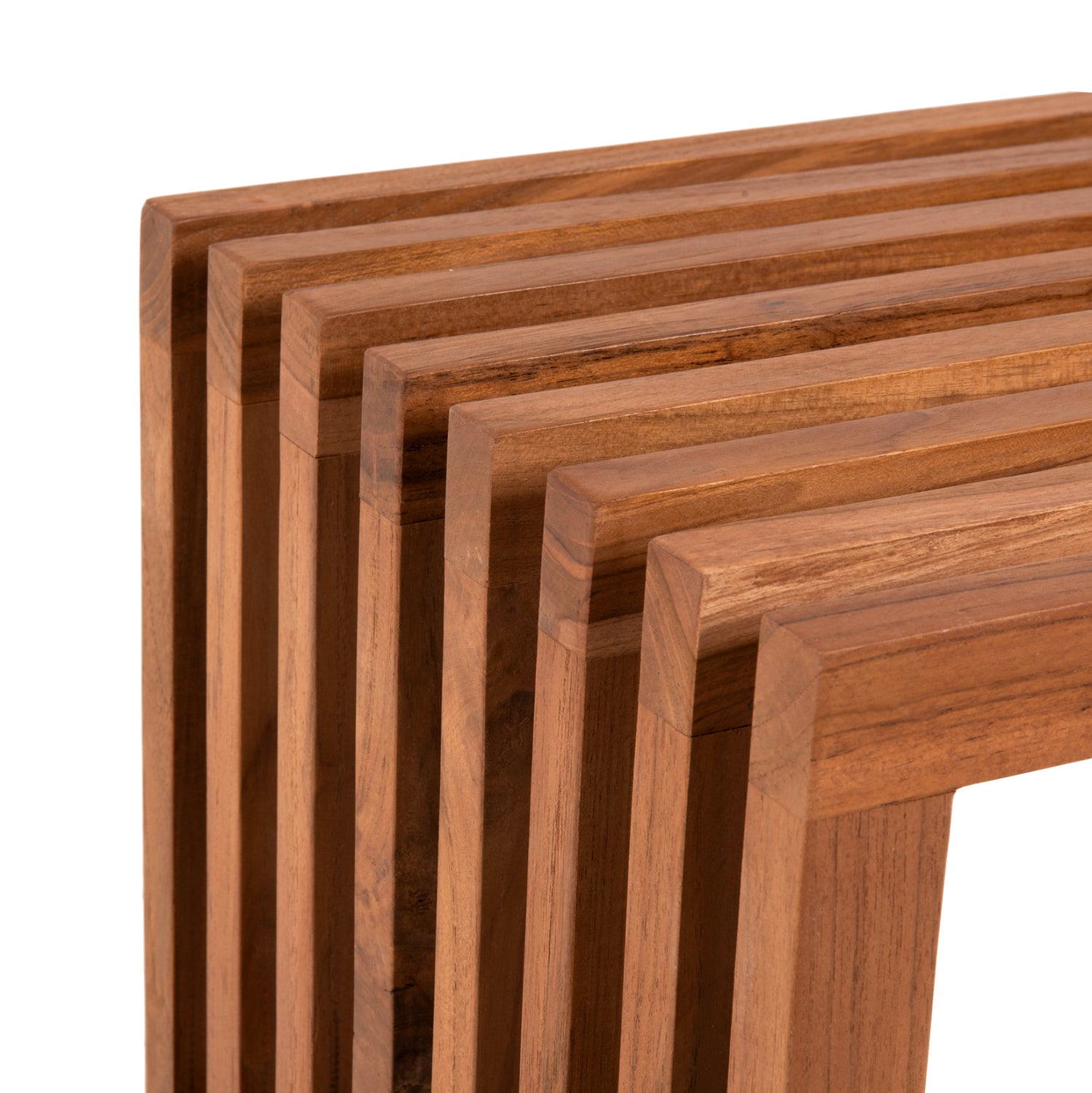 Пейка NYA натурал  139,5x34,5x48,5 тиково дърво