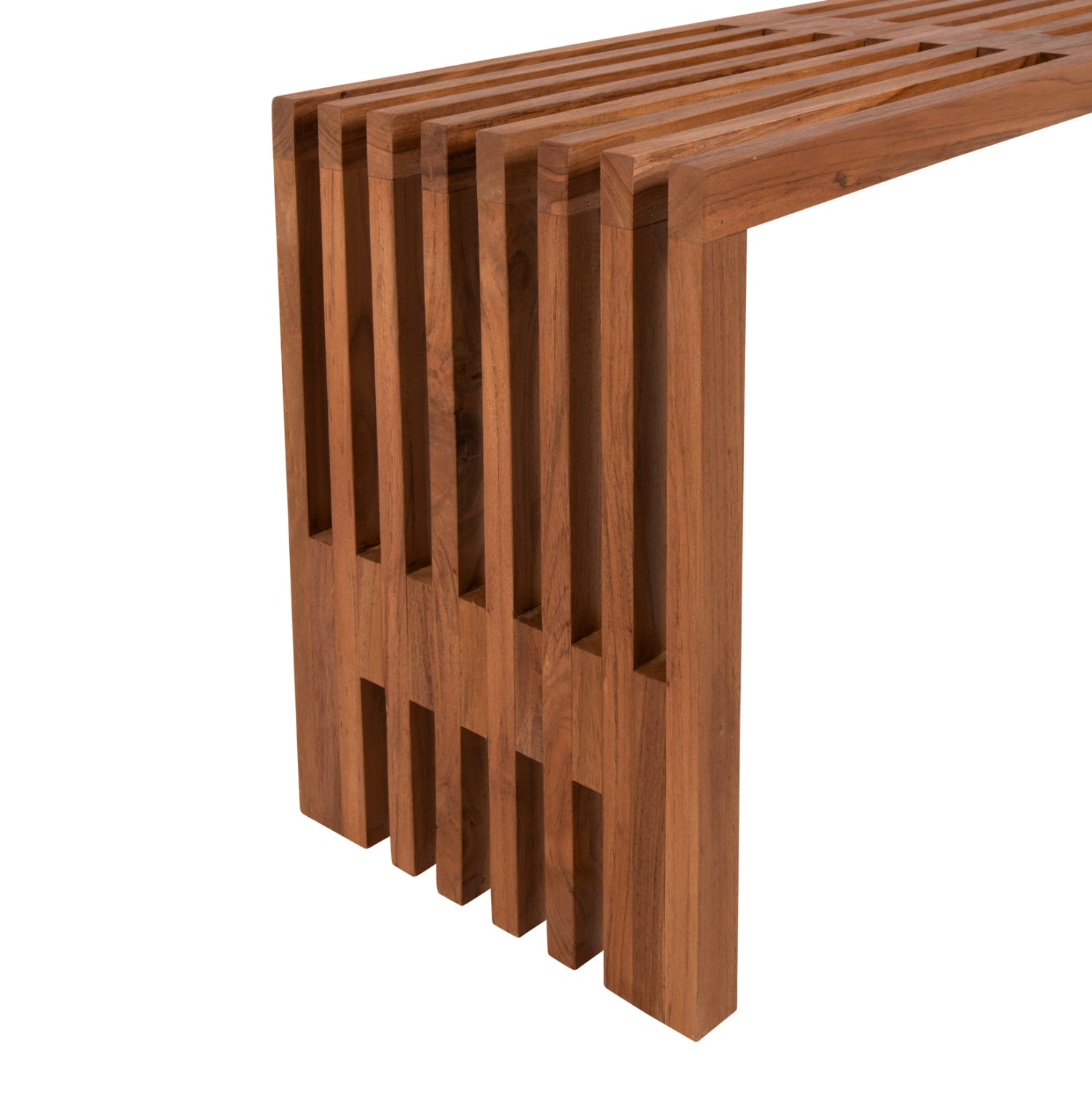 Пейка NYA натурал  139,5x34,5x48,5 тиково дърво