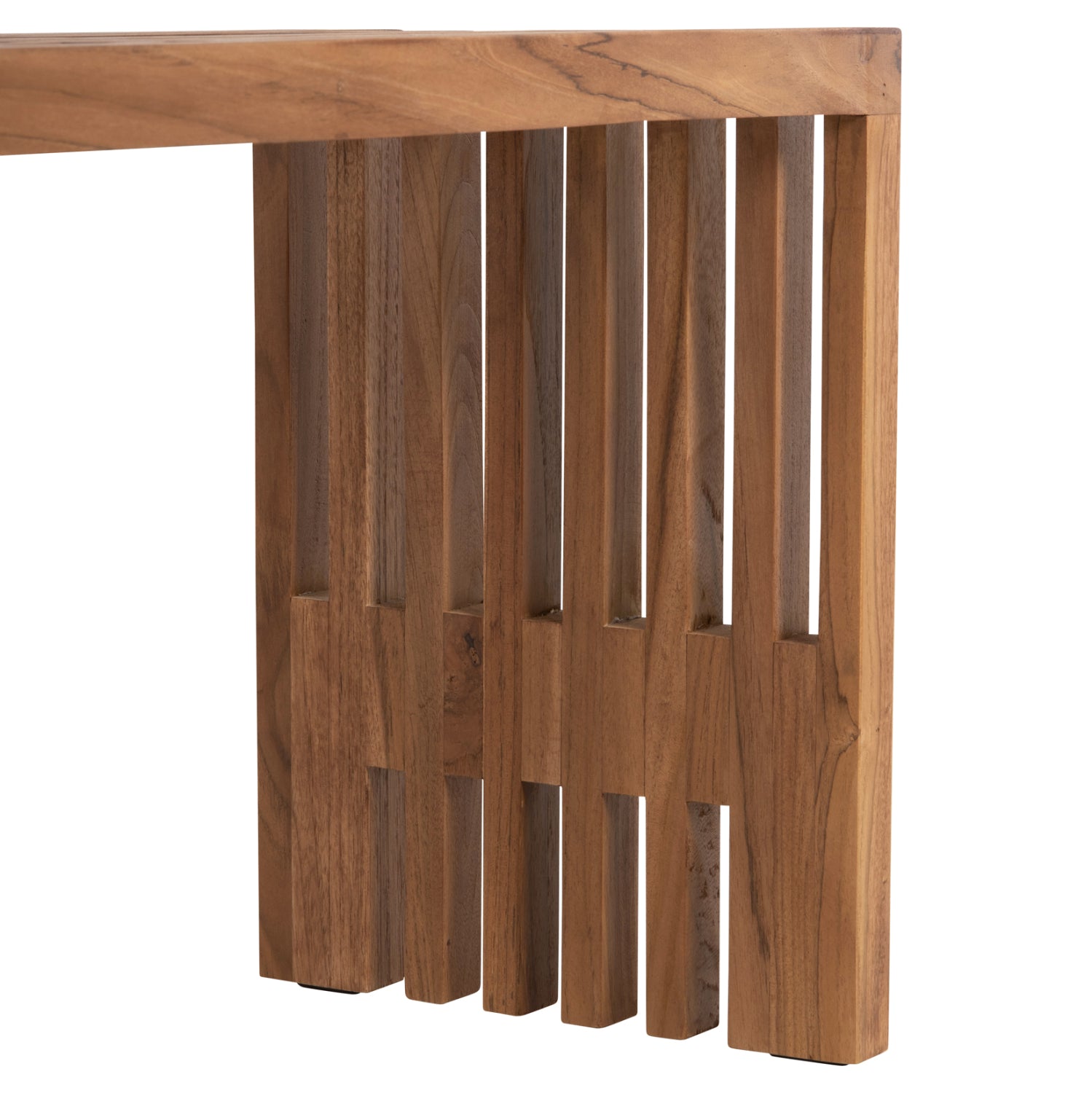 Пейка Ниа натурал  139,5x34,5x48,5 тиково дърво