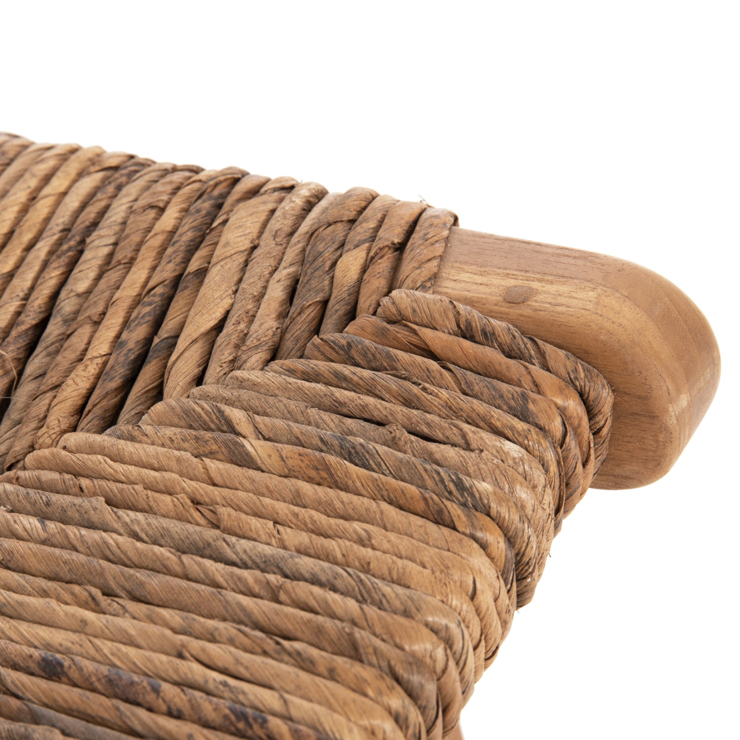 Бар стол Валтер   натурал тиково дърво 46x55x105