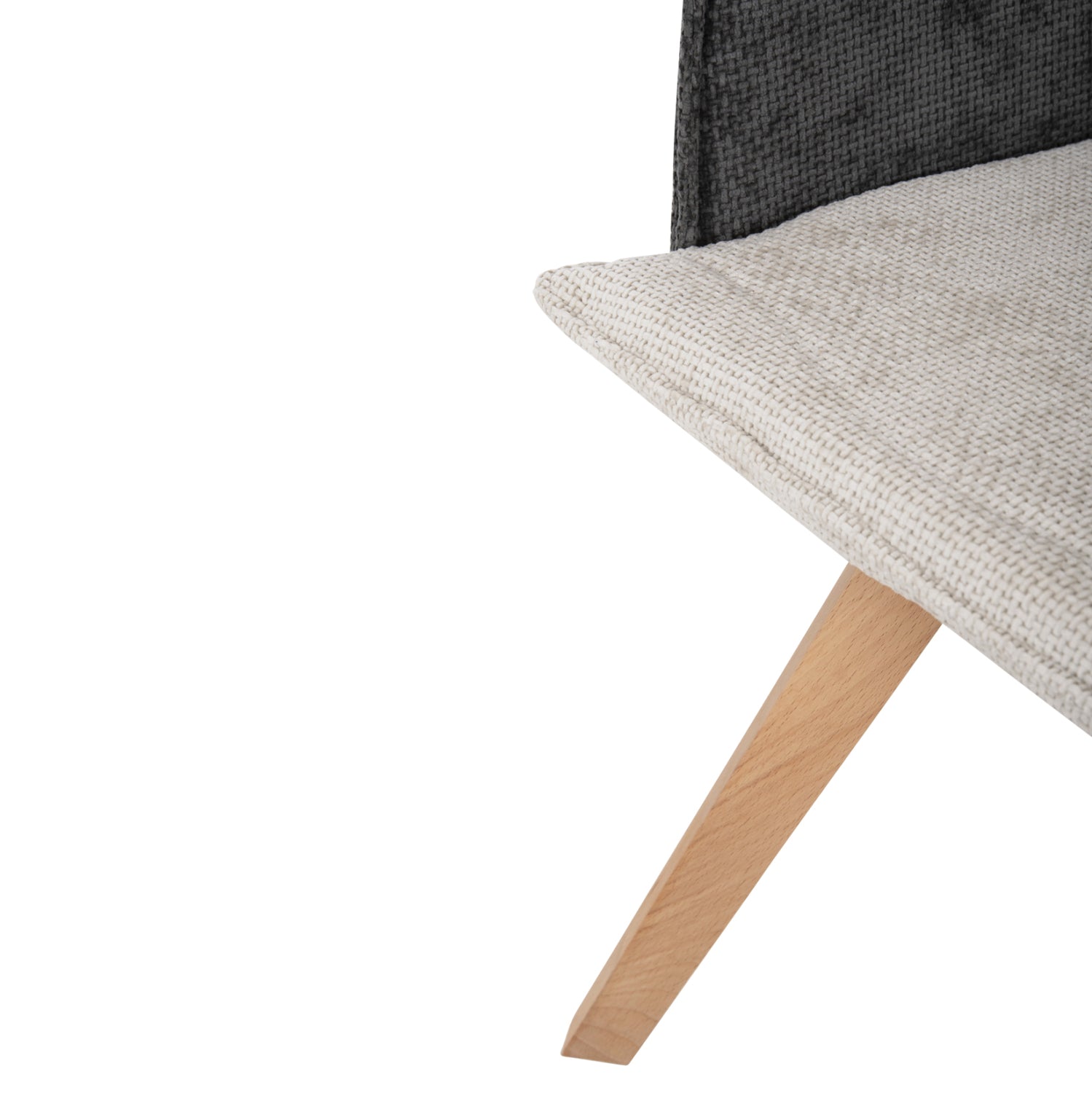 Кресло Рекс цвят бежов-сив 53x60x93