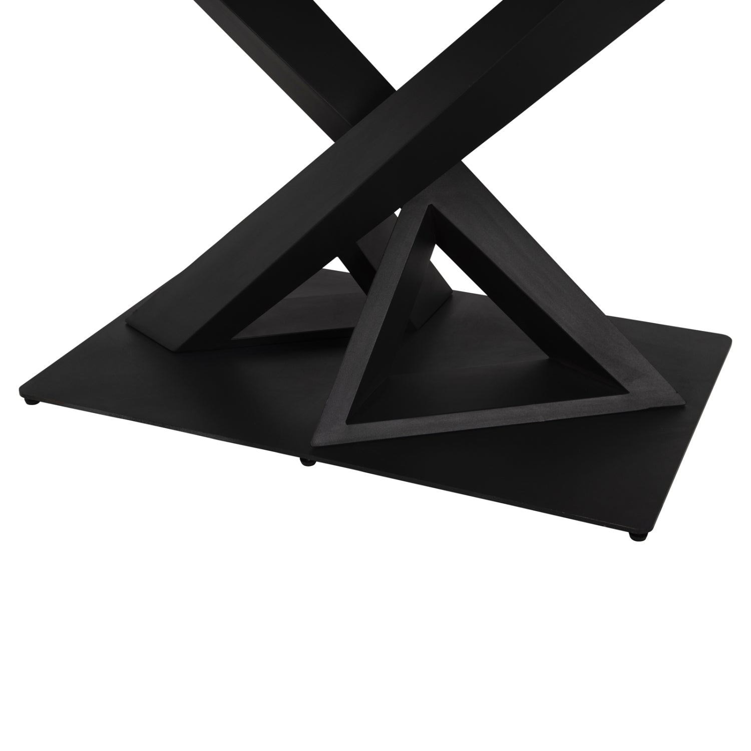 ТРАПЕЗНА МАСА РУБИ КЕРАМИЧЕН ПЛОТ ЧЕРЕН МРАМОР-МЕТАЛНА ОСНОВА 180x90x77КГ