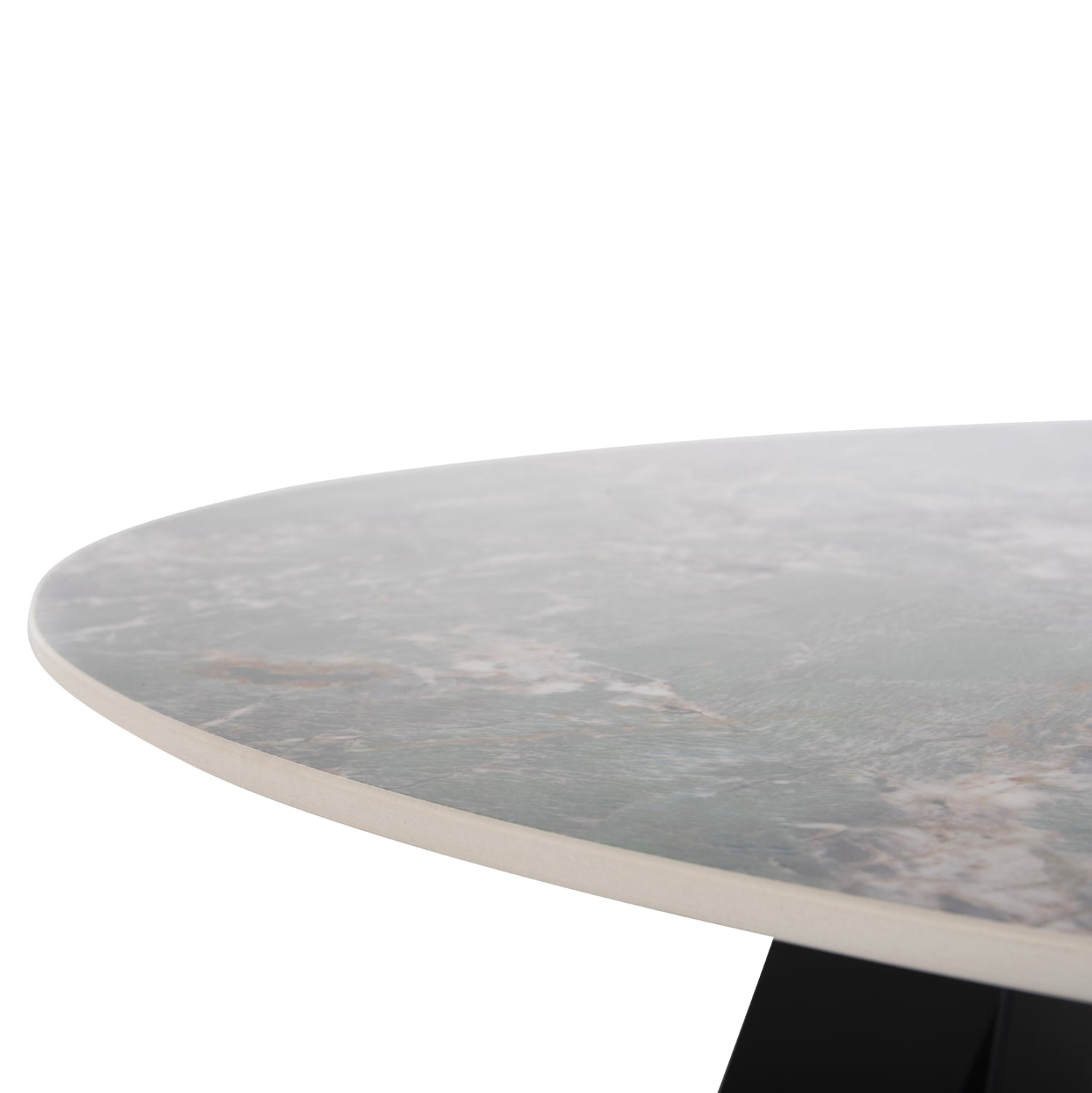 Маса  ZOD  Φ135x74 -цвят сив мрамор