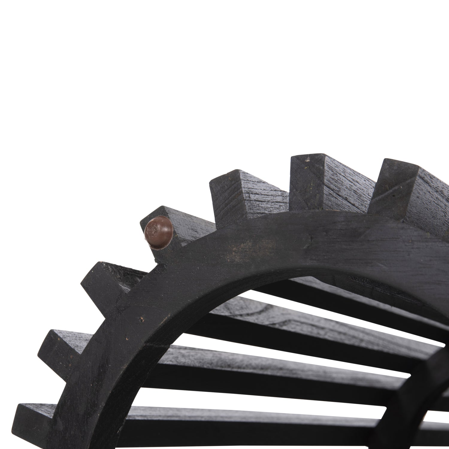 Бар основа за маса Франц Φ40x90 -черен цвят