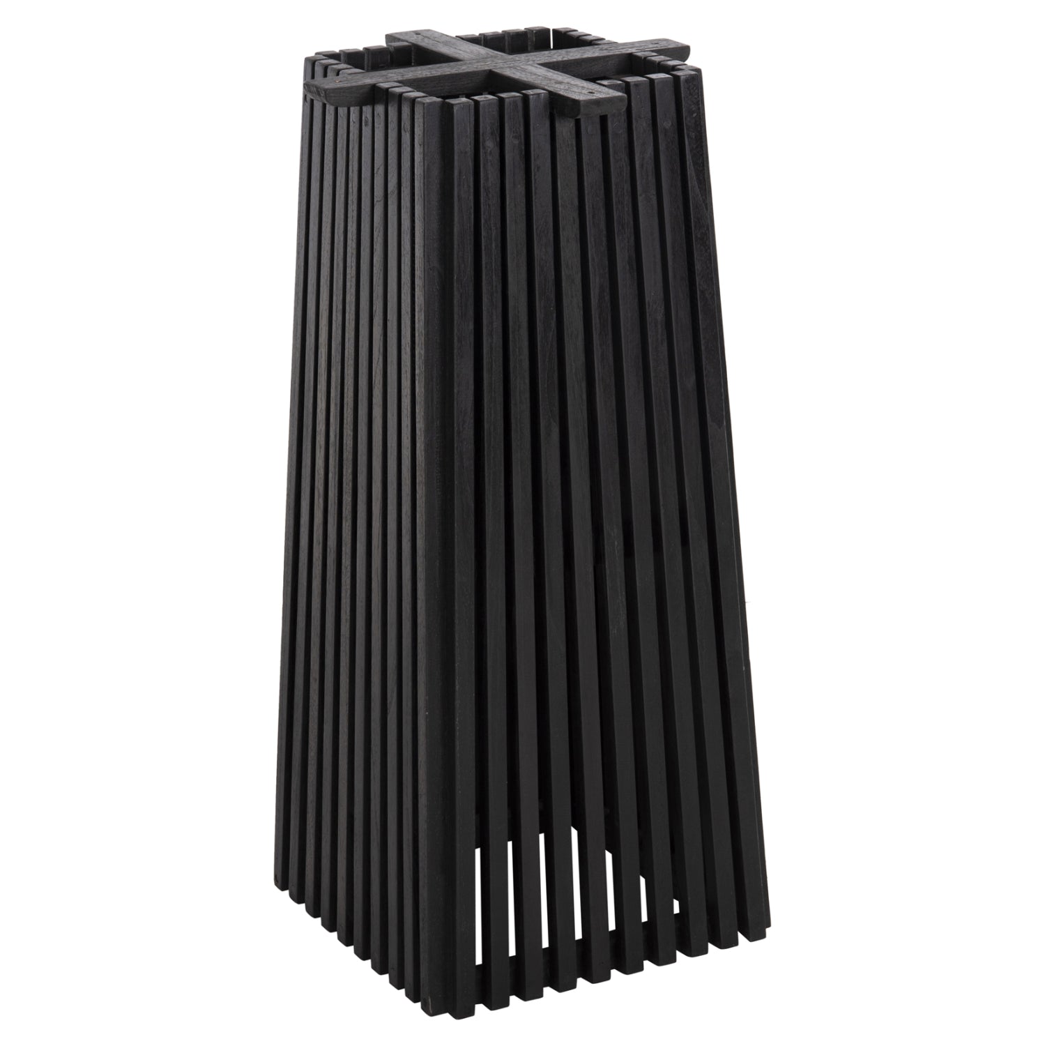 Бар основа за маса Франц 40x40x90 черен цвят