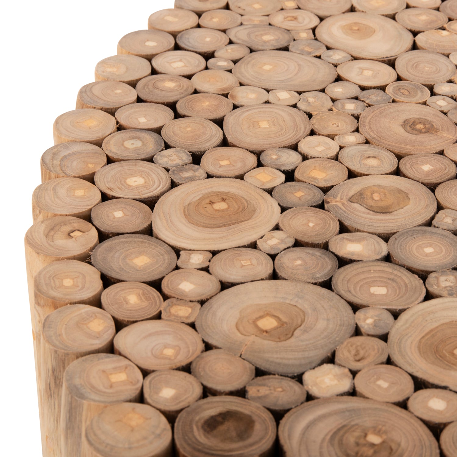 Холна маса COOTER естествен цвят Φ100x40см