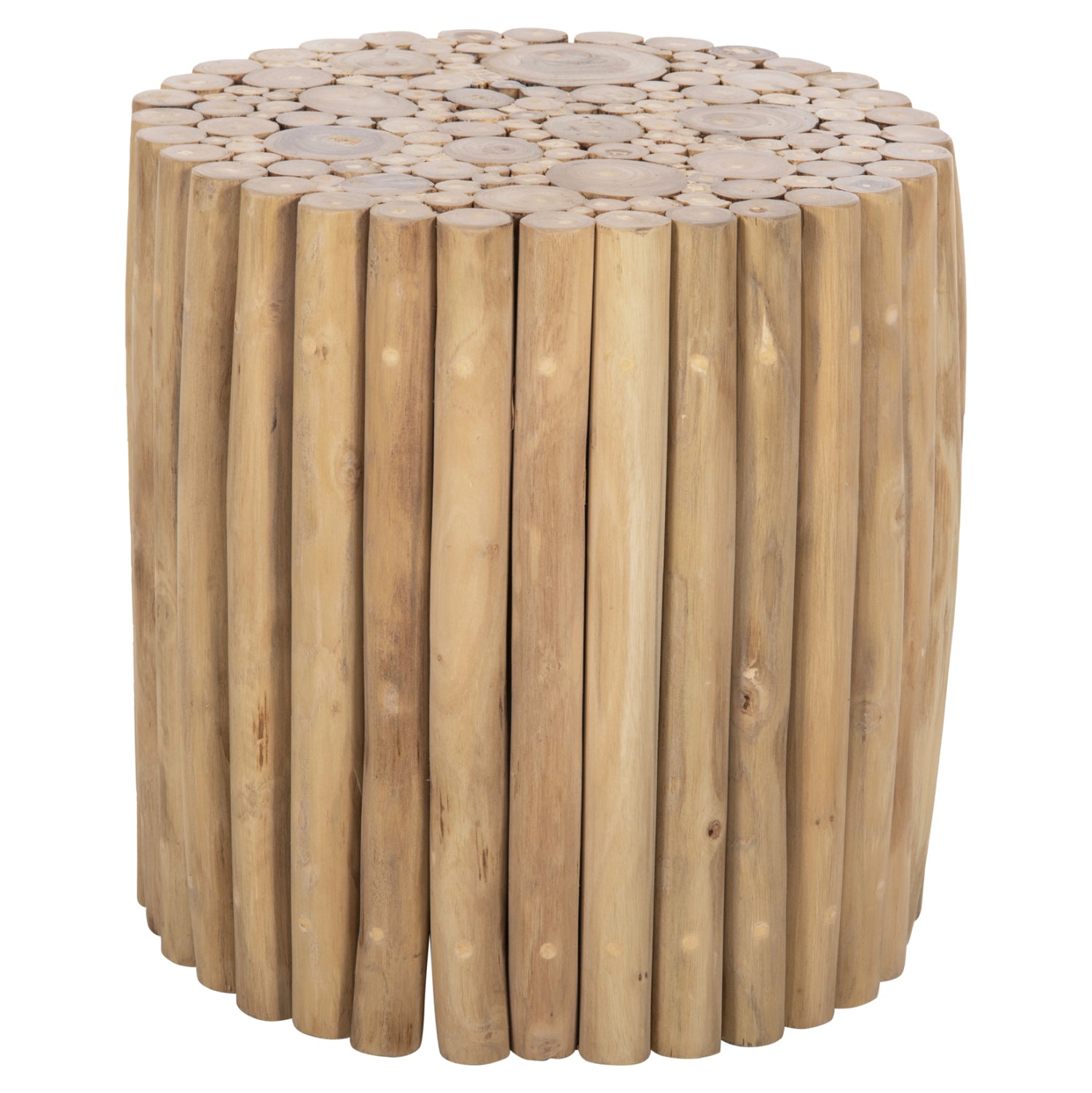 Холна маса COOTER естествен цвят  Φ39x40.5см