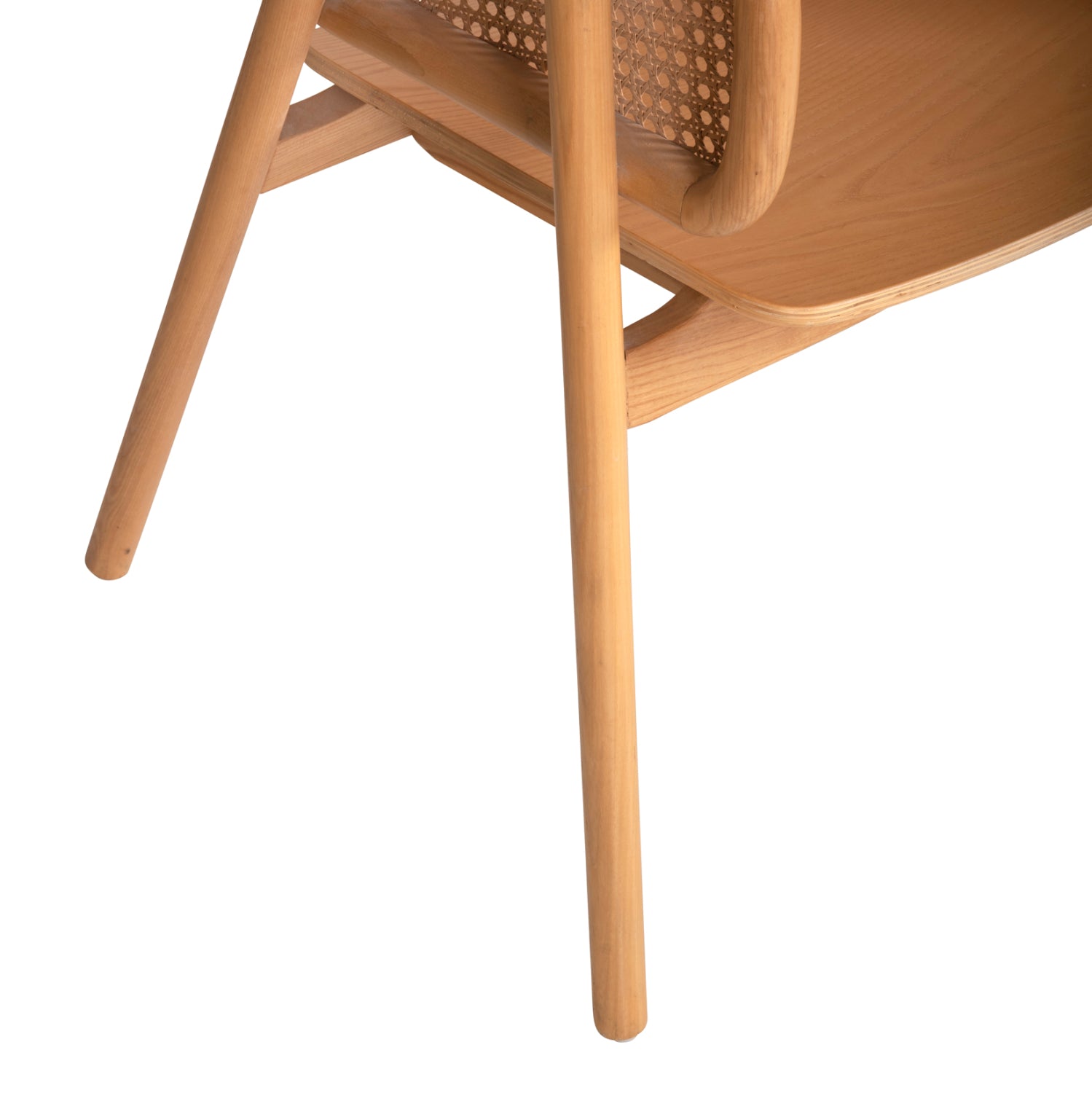 Кресло Кенли натурал ратан  57,5x55x81