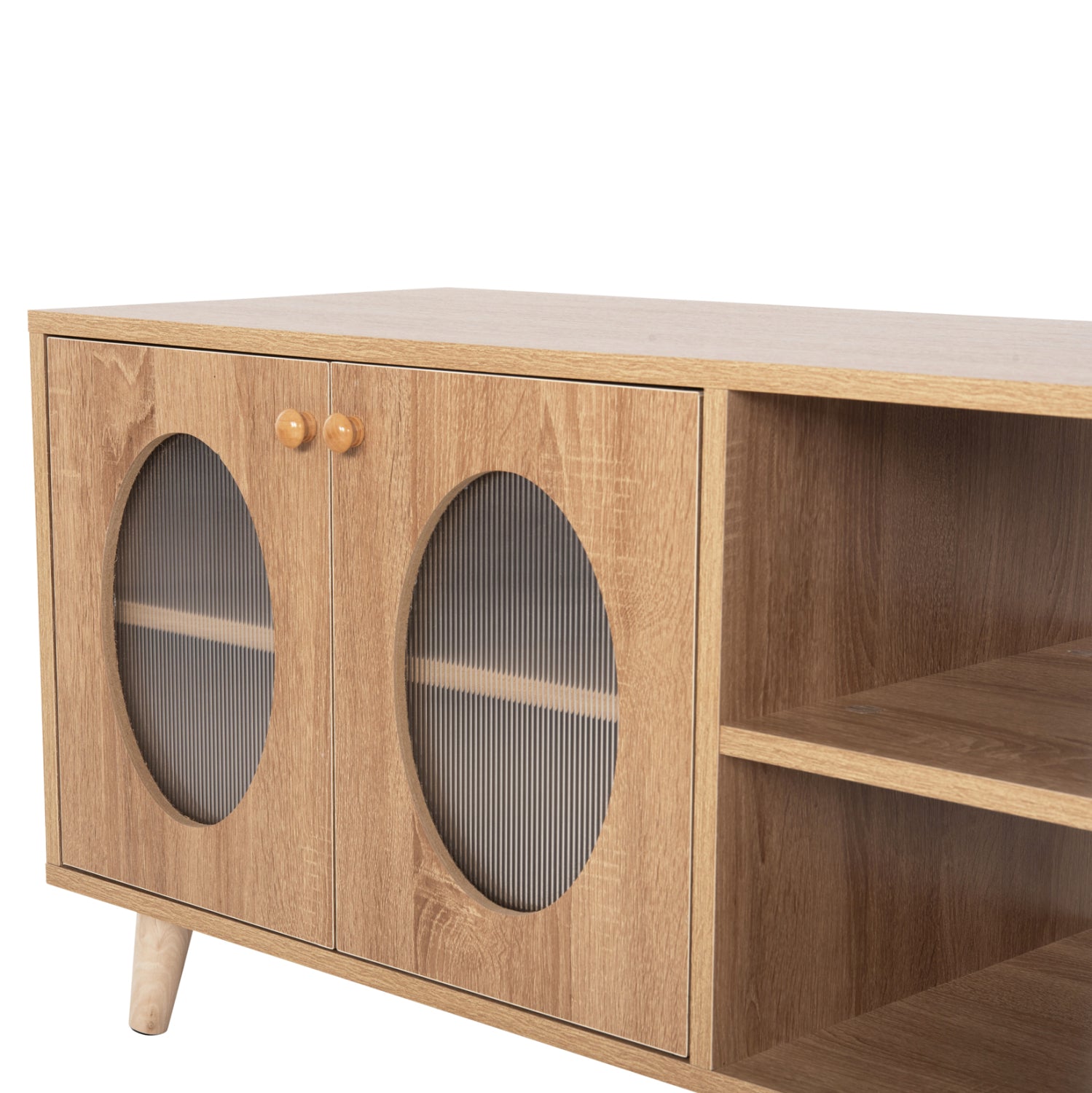 Тв шкаф RILLION цвят сонама 120x40x50cm