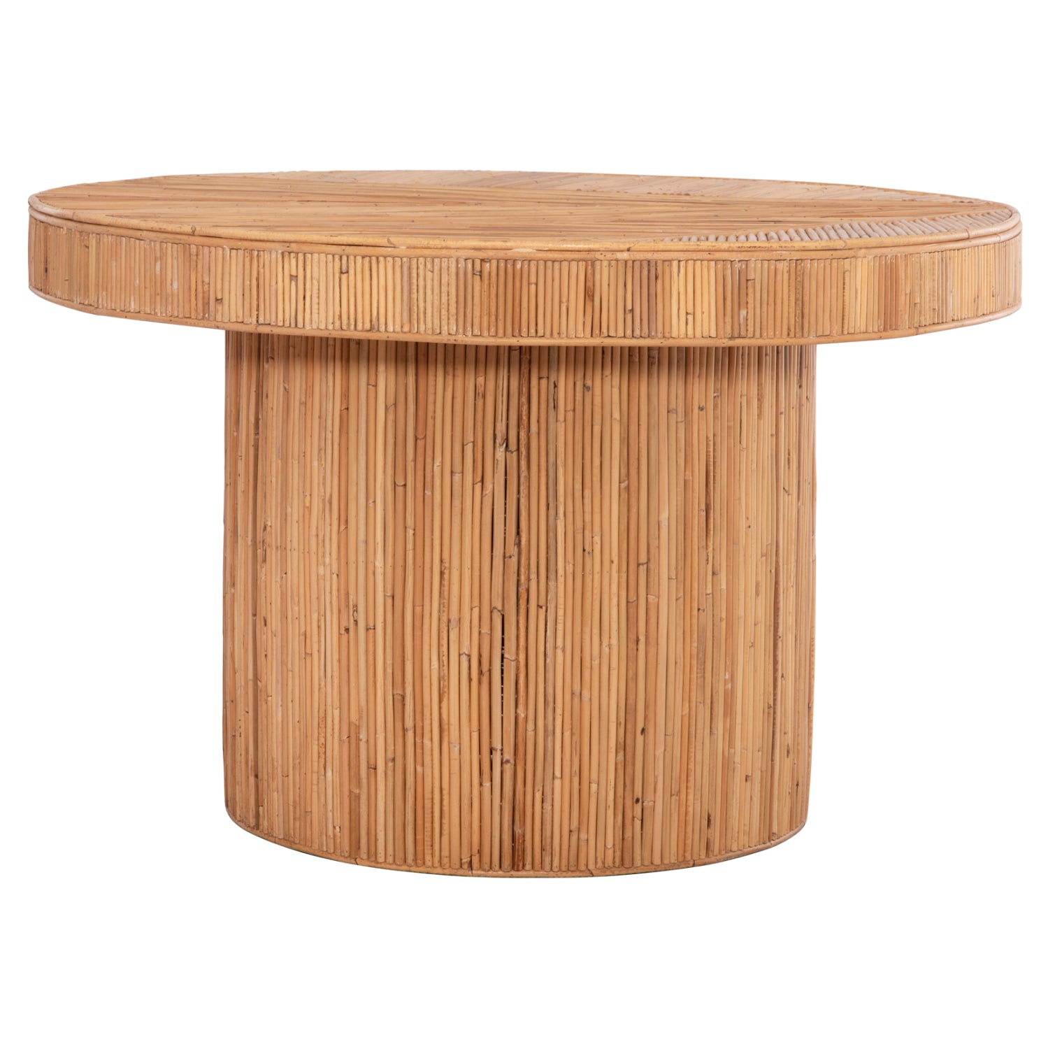 Маса  GATSBY Φ120x76см естествен цвят