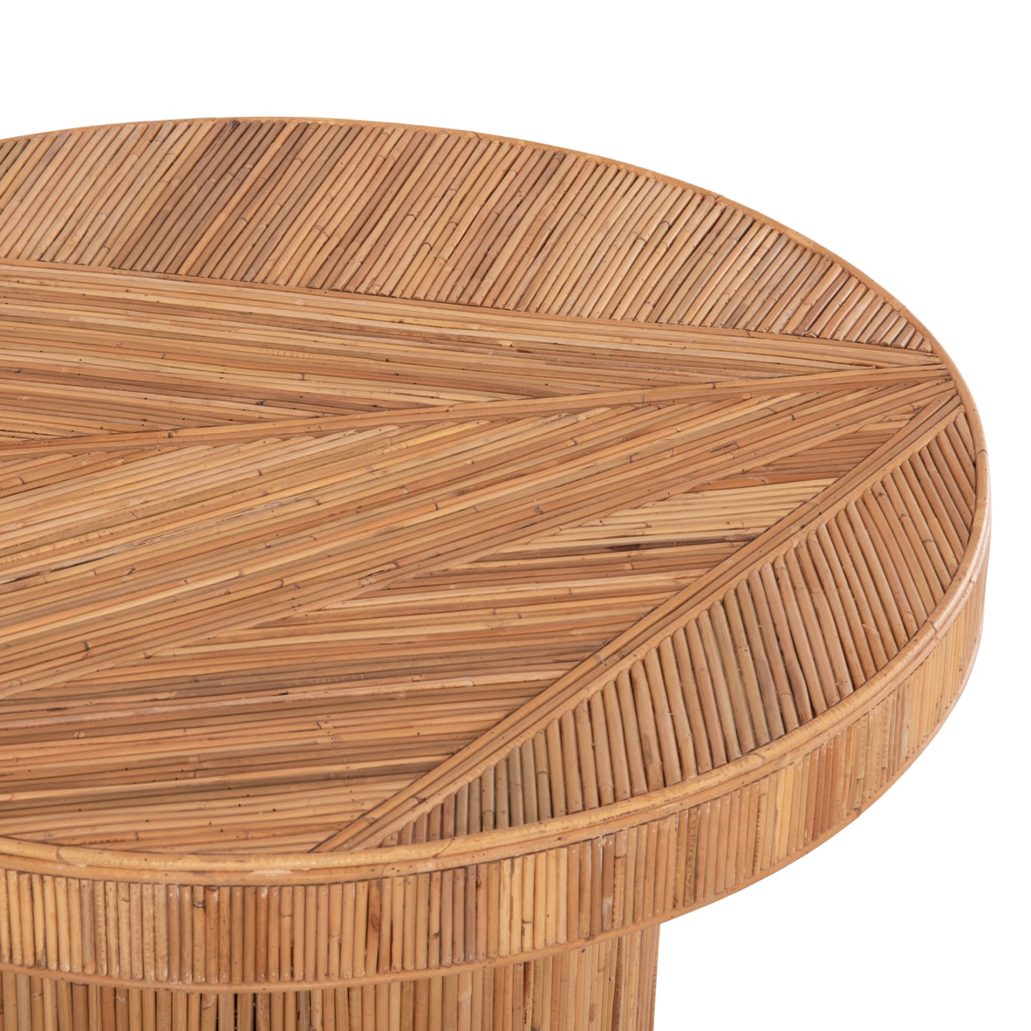 Маса  GATSBY Φ120x76 естествен цвят