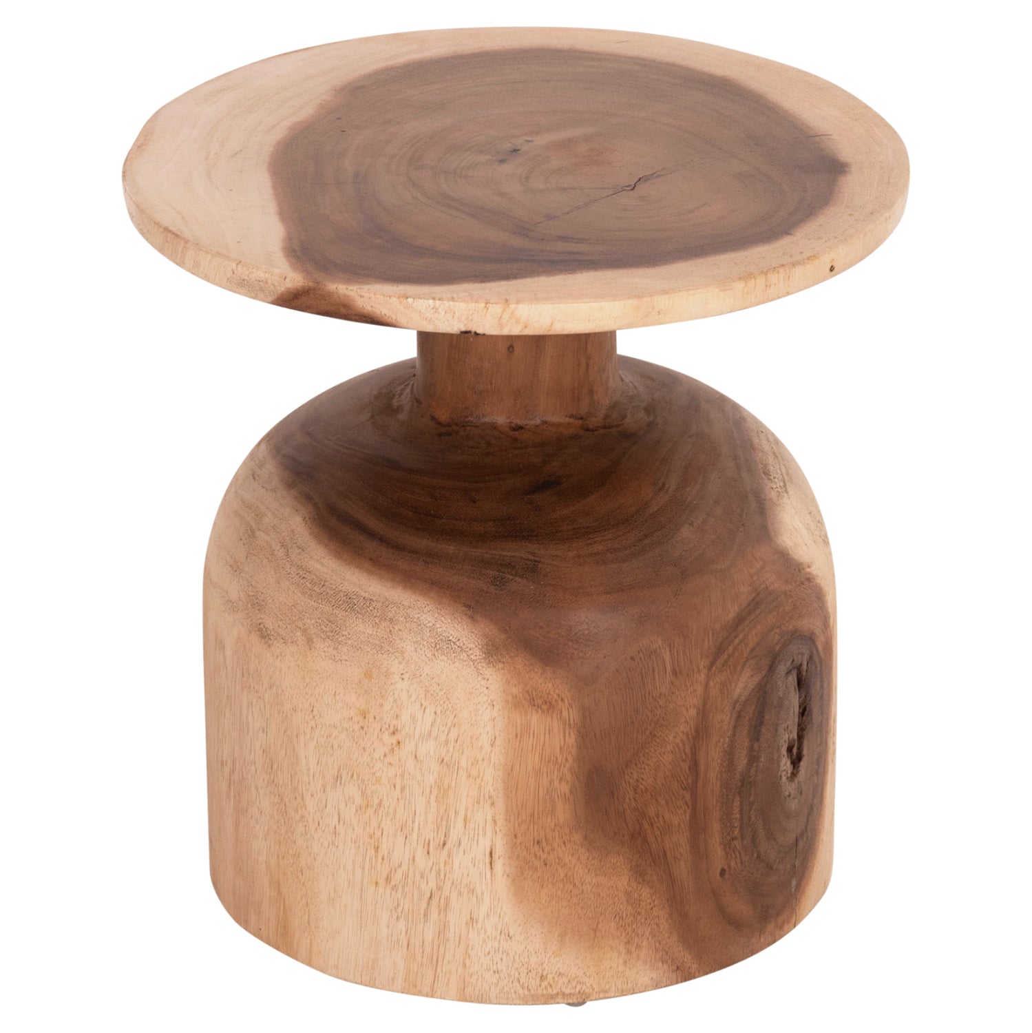 Масичка PUMBE Φ40x40см естествен цвят