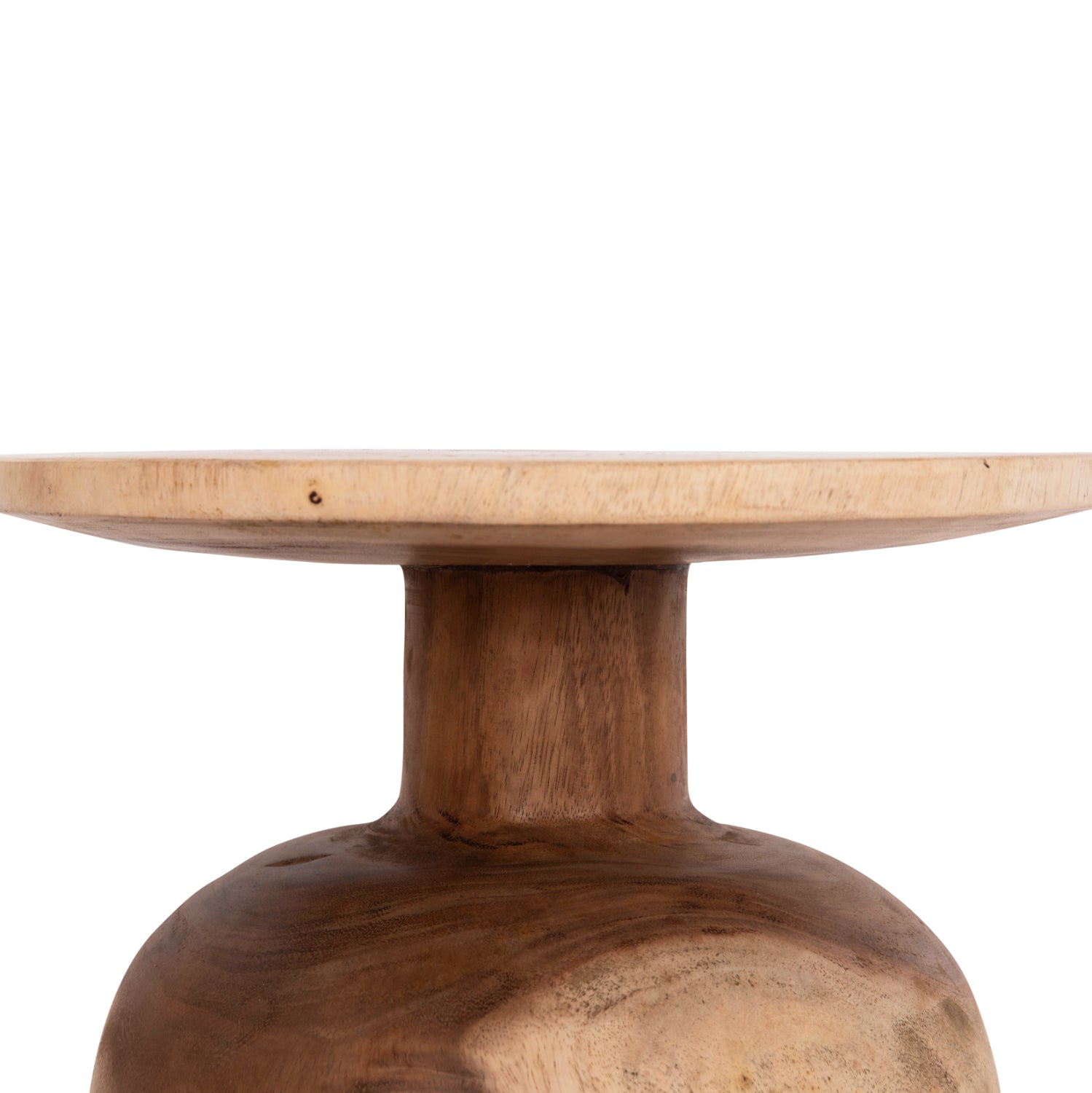 Масичка PUMBE Φ40x40см естествен цвят