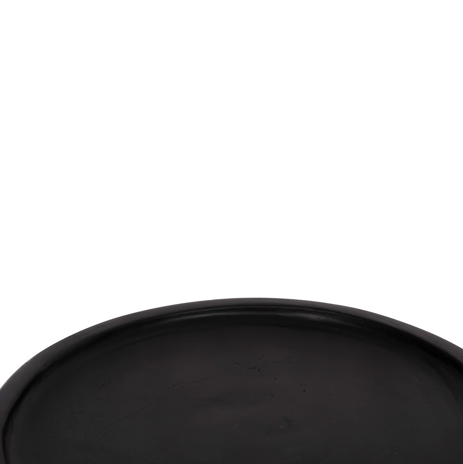 Странична маса  LOKI черен цвят Φ30x50см