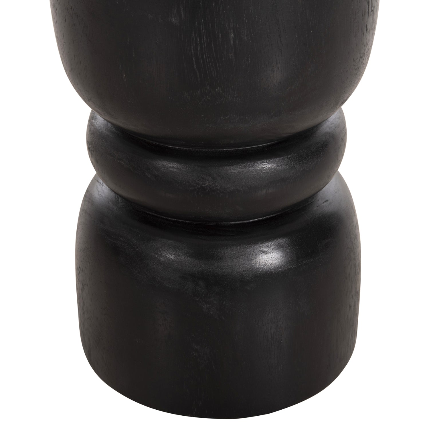 Табуретка BELLO черен цвят  Φ30x45