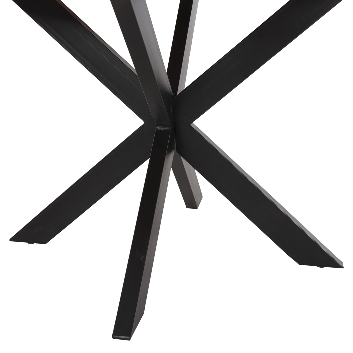 Кръгла маса MONTANA SUPERIOR акациево дърво масив 4см φ120x77h