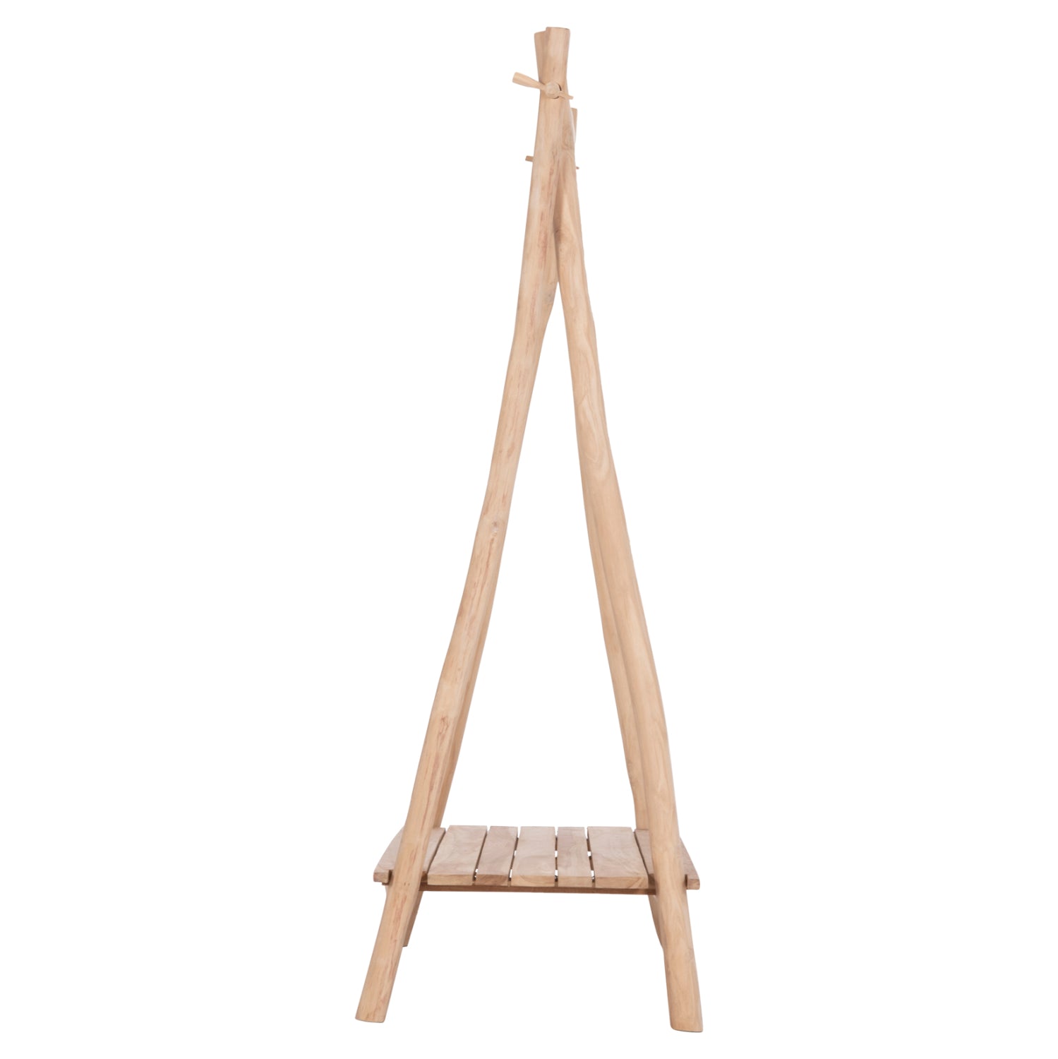 Закачалка PERL натурал тиково дърво 130,5x53x130