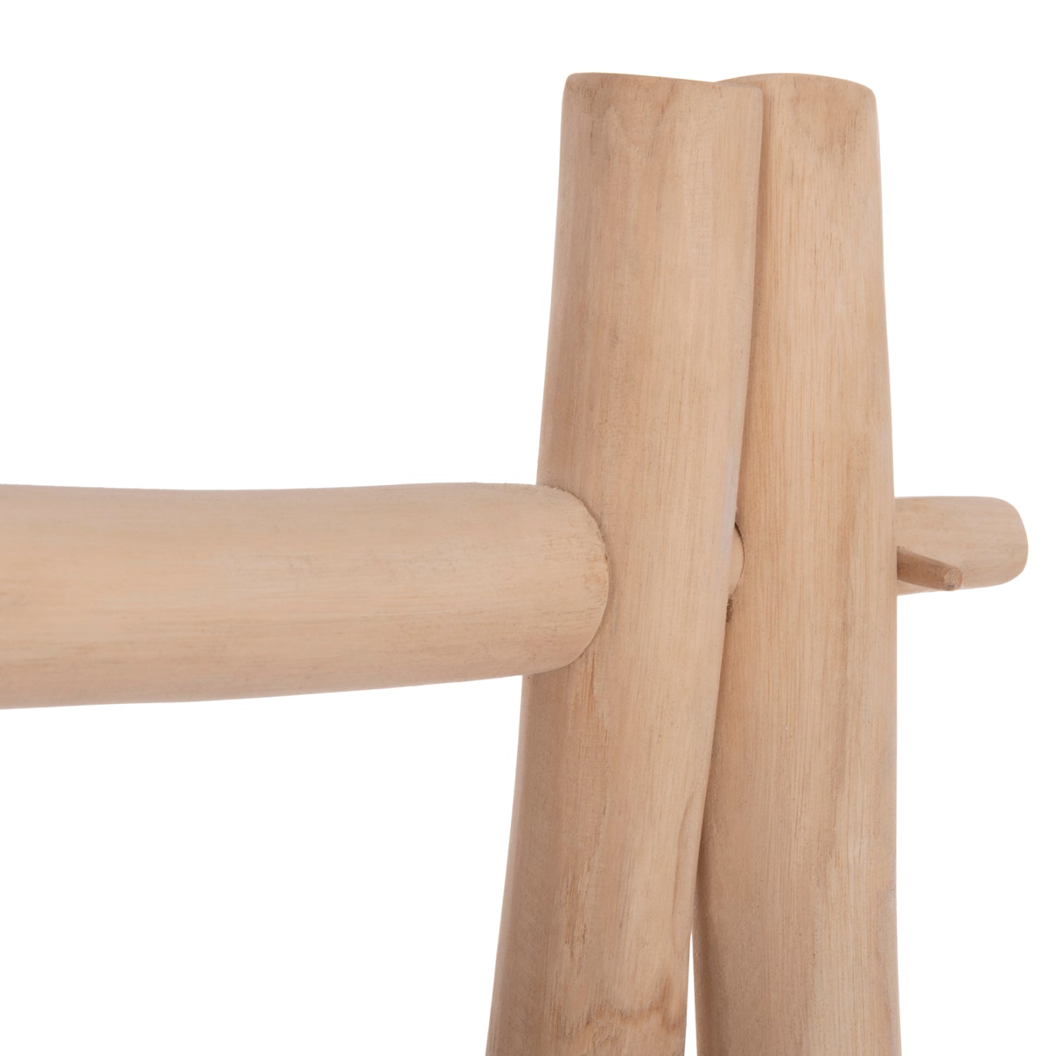 Закачалка PERL натурал тиково дърво 130,5x53x130