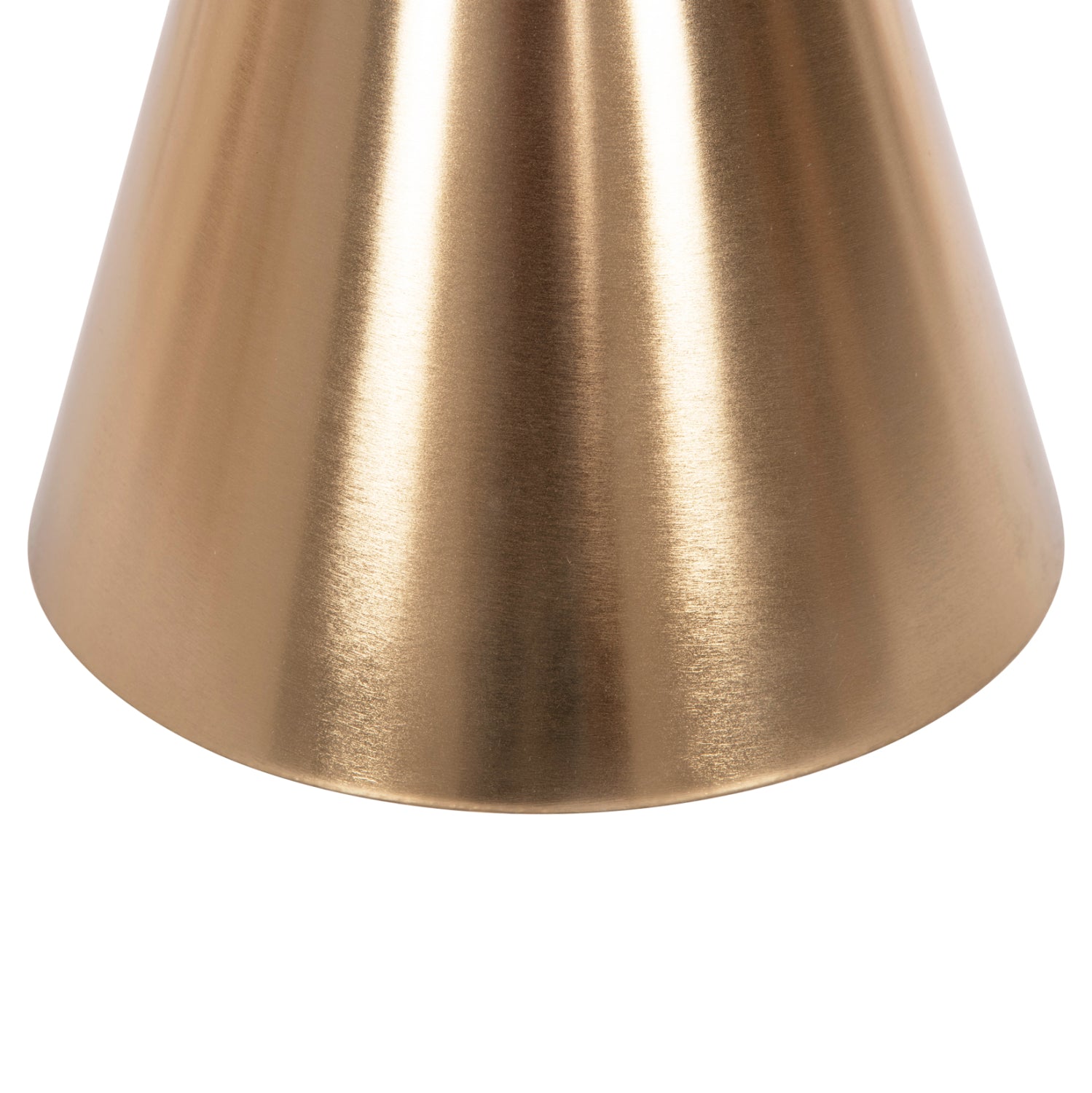 Комплект холни маси 2 бр REBEN златист метал-стъкло черен цвят Φ80 и Φ60 см