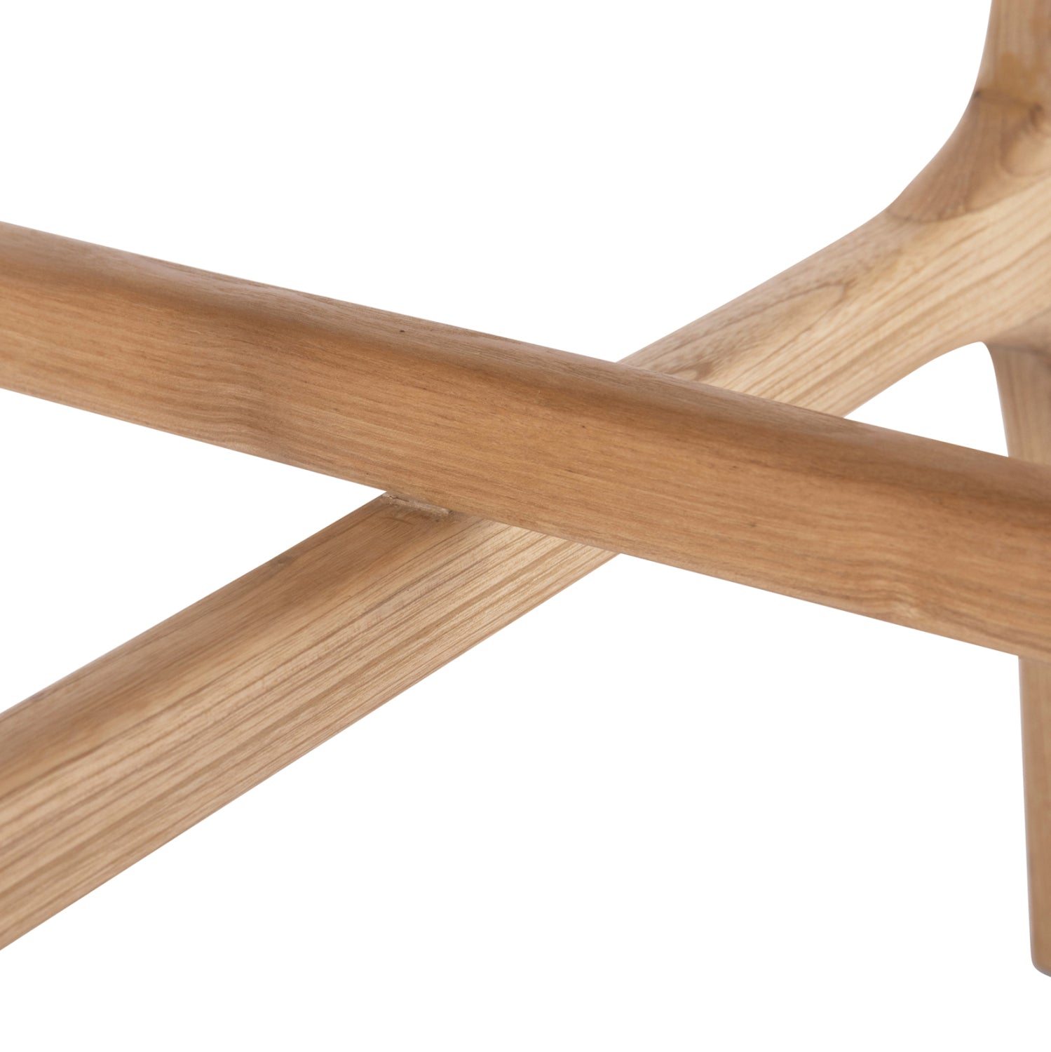 Странична маса  KATAL естествен цвят Φ59.5x50.5см