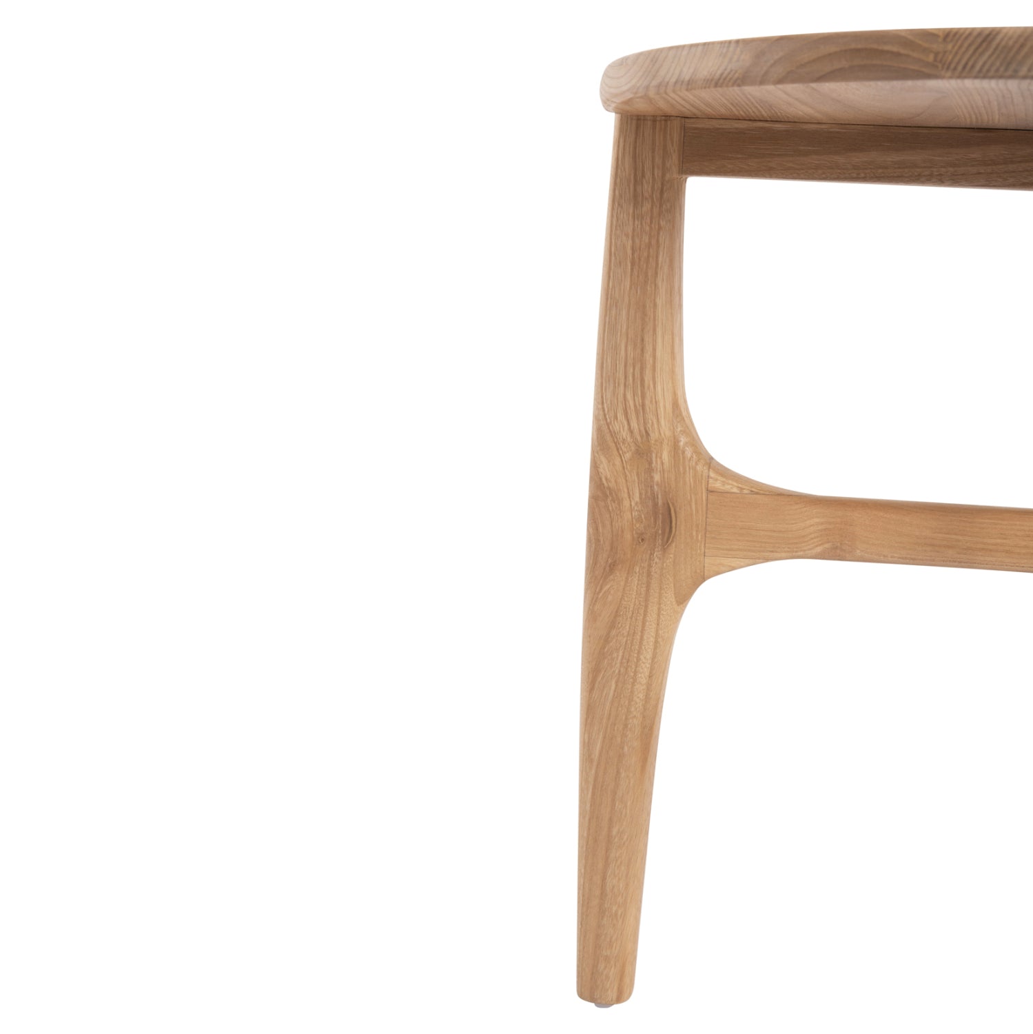 Странична маса  KATAL естествен цвят Φ59.5x50.5см