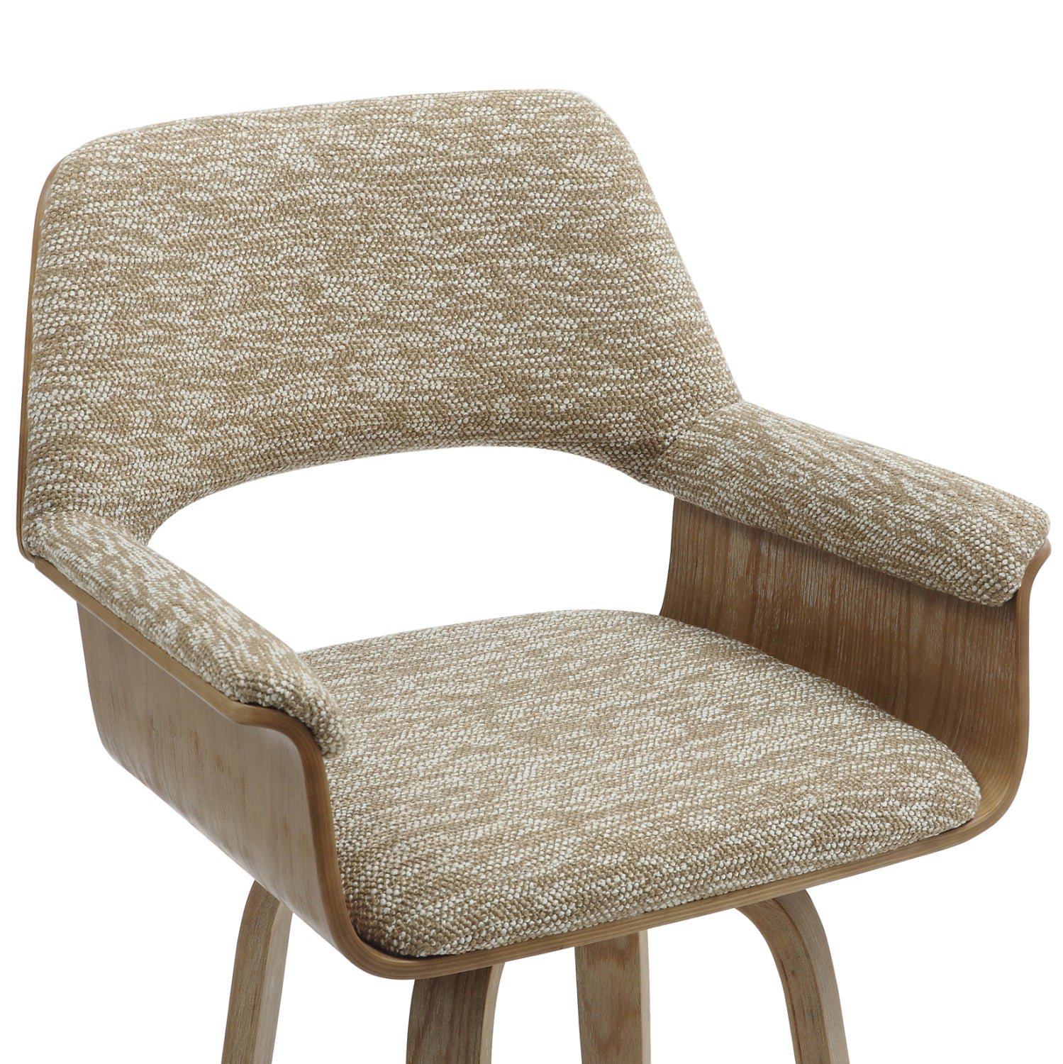 Бар стол CLIPP бежов цвят  57.5x53x98Yсм