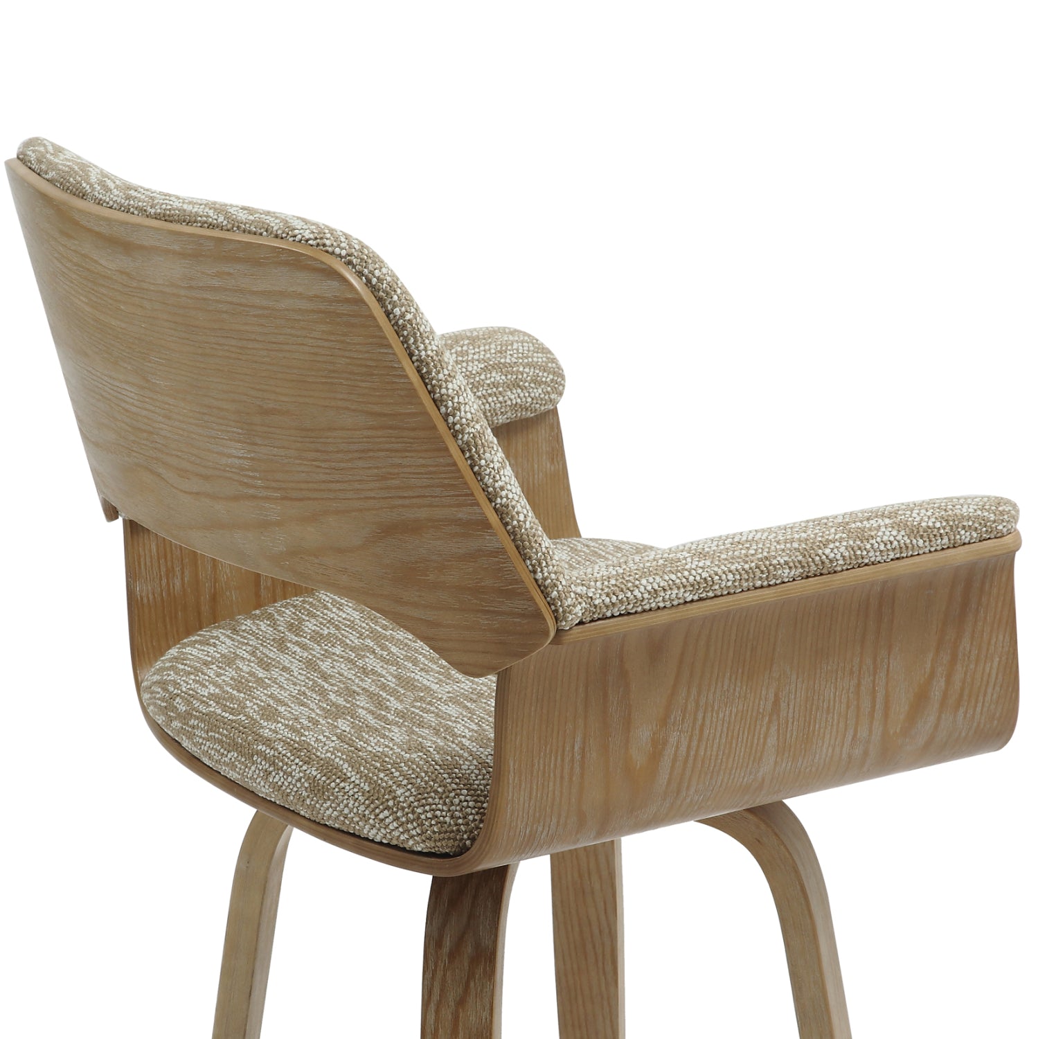 Бар стол CLIPP бежов цвят  57.5x53x98Yсм