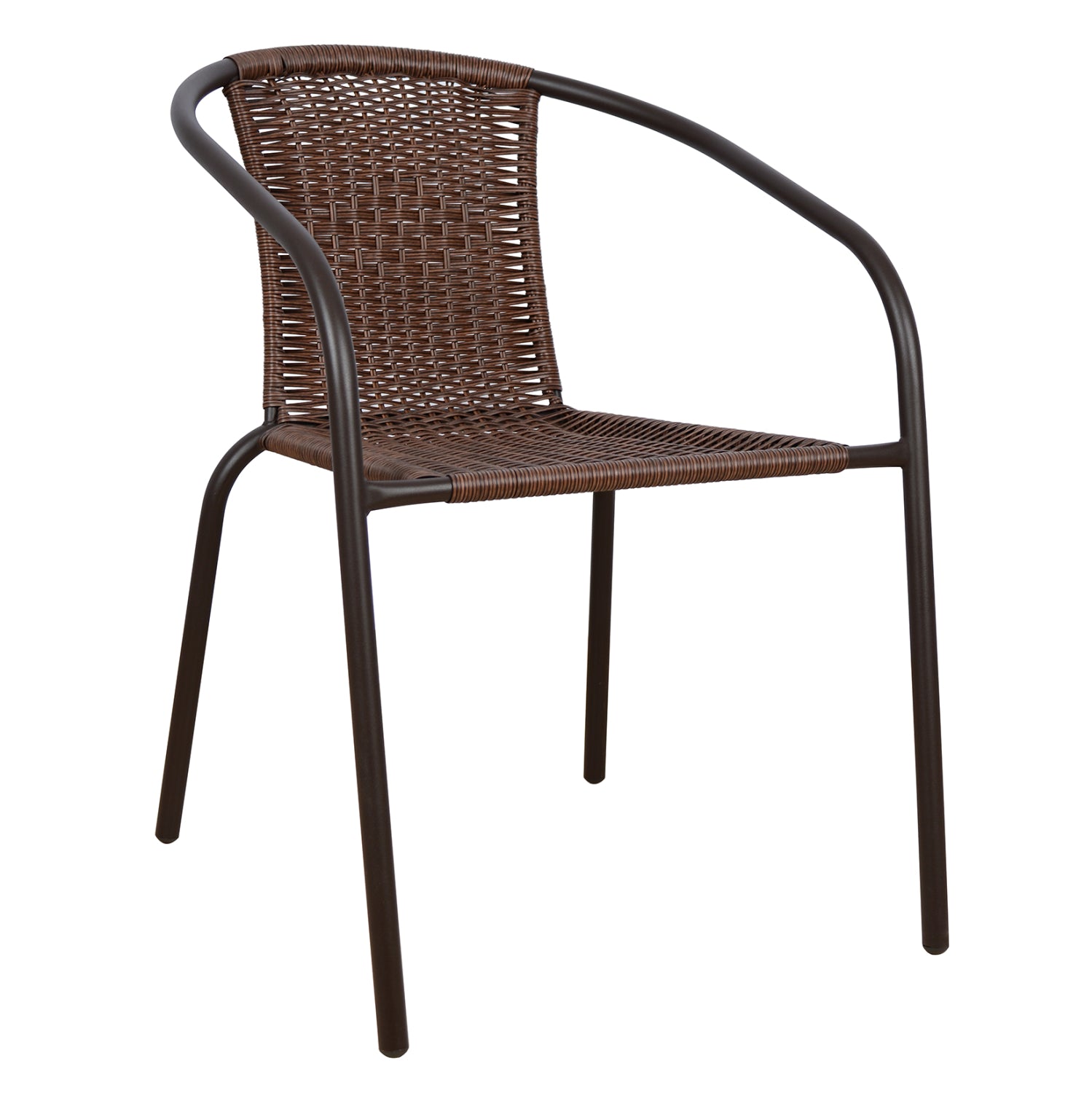 Комплект за хранене CAMEL  от 5 части с маса 150x90 и 4 стола/кафяв