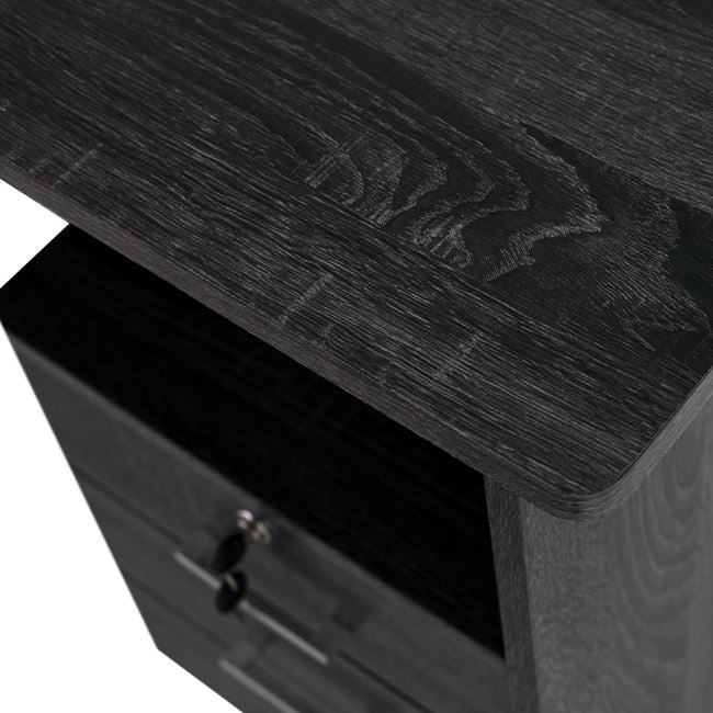 Офис бюро  цвят антрацит  КГ10337.01 150x71x74,5