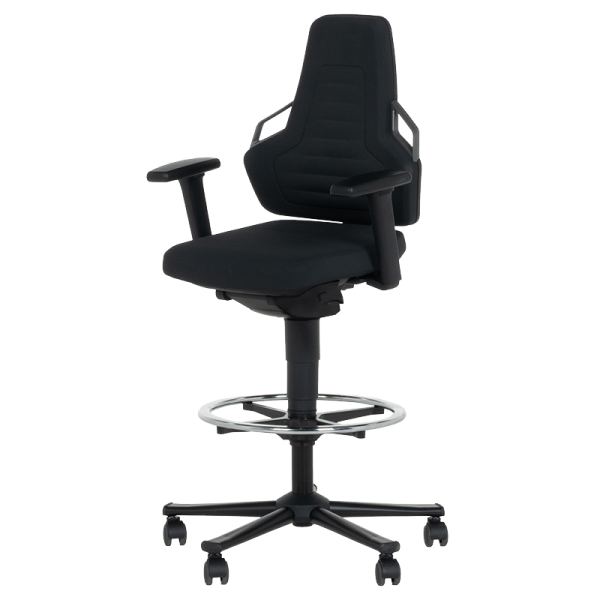 Индустриален ергономичен стол BIMOS NEXXIT 3 - 9031 - черен