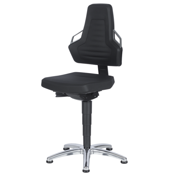 Индустриален ергономичен стол BIMOS NEXXIT 1 - 9030 - черен