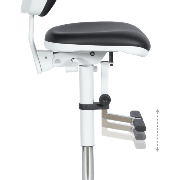 Лабораторен ергономичен стол BIMOS BASIC 3 - 9141 - черен