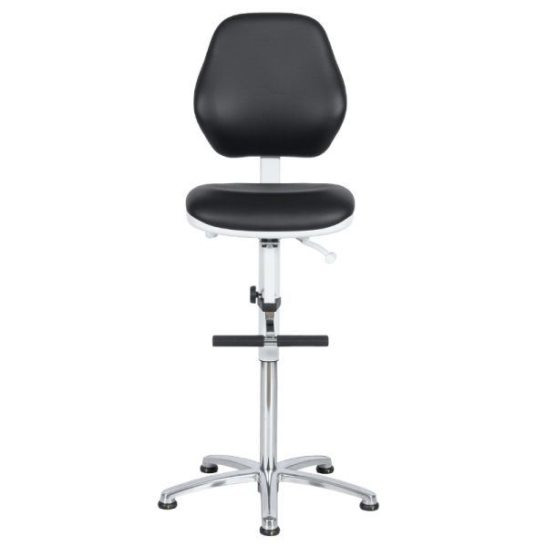 Лабораторен ергономичен стол BIMOS BASIC 3 - 9141 - черен