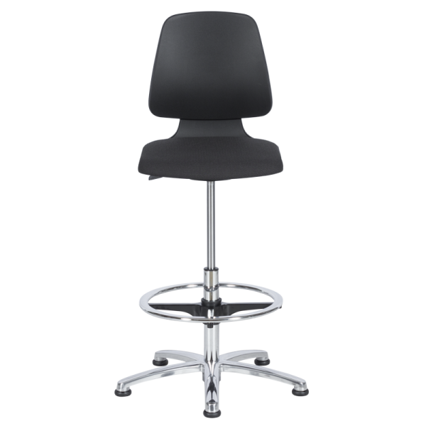 Лабораторен ергономичен стол BIMOS LABSIT 3 - 9121E - черен