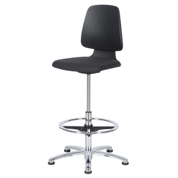 Лабораторен ергономичен стол BIMOS LABSIT 3 - 9121E - черен