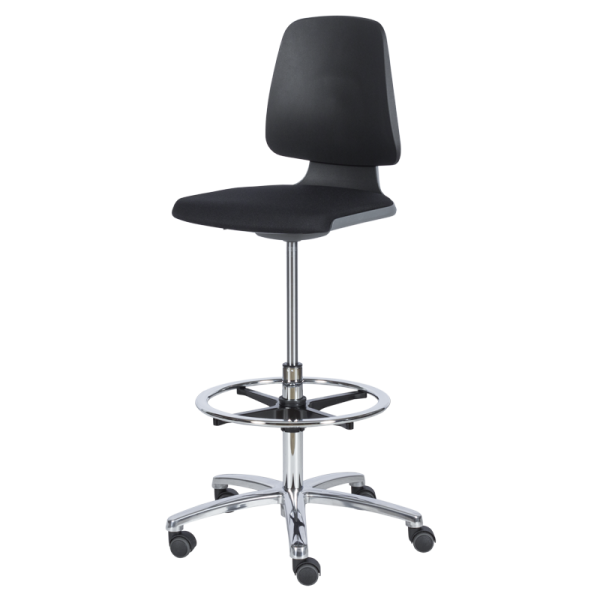 Лабораторен ергономичен стол BIMOS LABSIT 4 - 9125  - черен