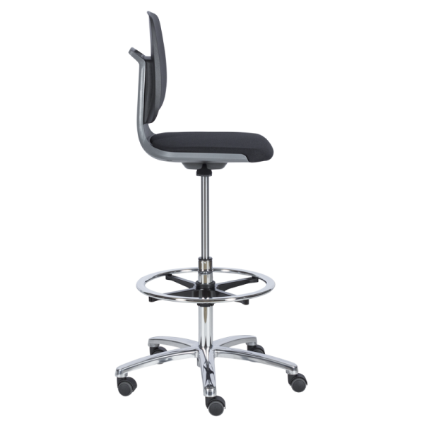 Лабораторен ергономичен стол BIMOS LABSIT 4 - 9125  - черен