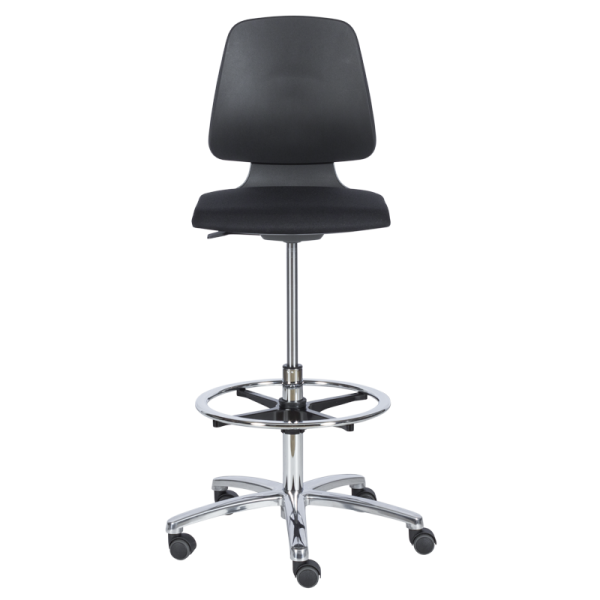 Лабораторен ергономичен стол BIMOS LABSIT 4 - 9125  - черен