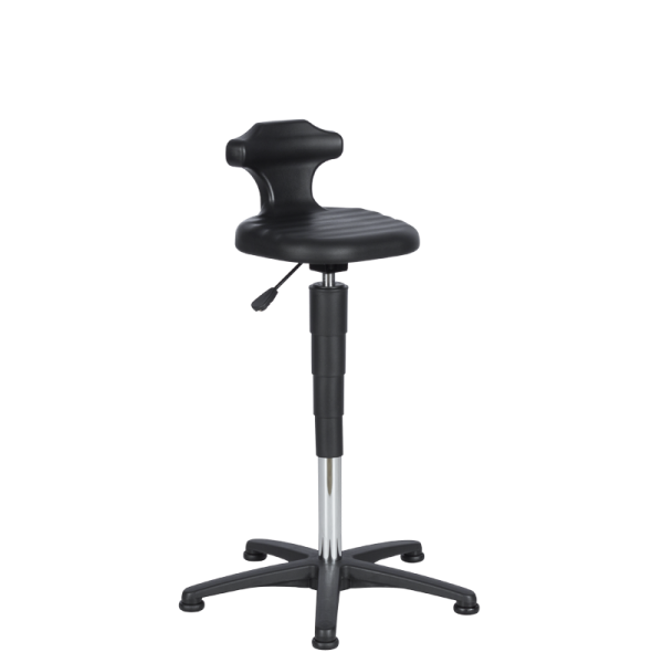 Лабораторен ергономичен стол BIMOS FLEX 2 - 9409 - черен