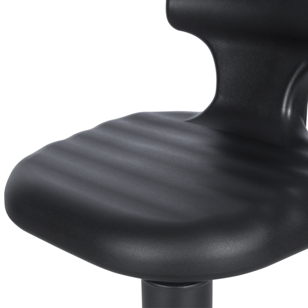 Лабораторен ергономичен стол BIMOS FLEX 2 - 9409 - черен