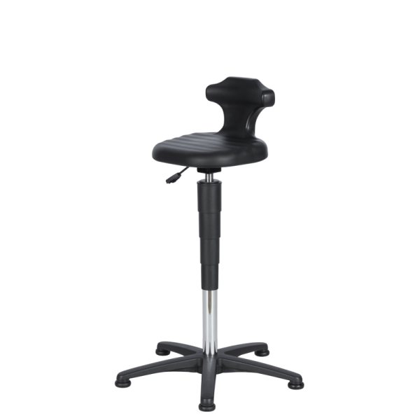 Лабораторен ергономичен стол BIMOS FLEX 2 - 9409 - черен